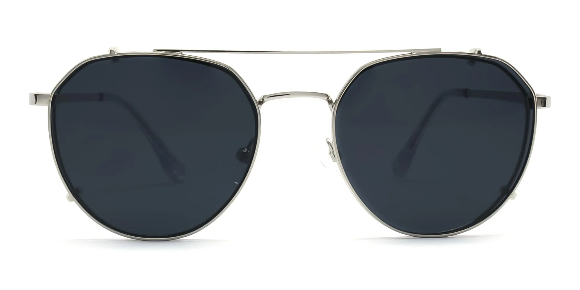 eyeglasses with clip on sunglasses-2