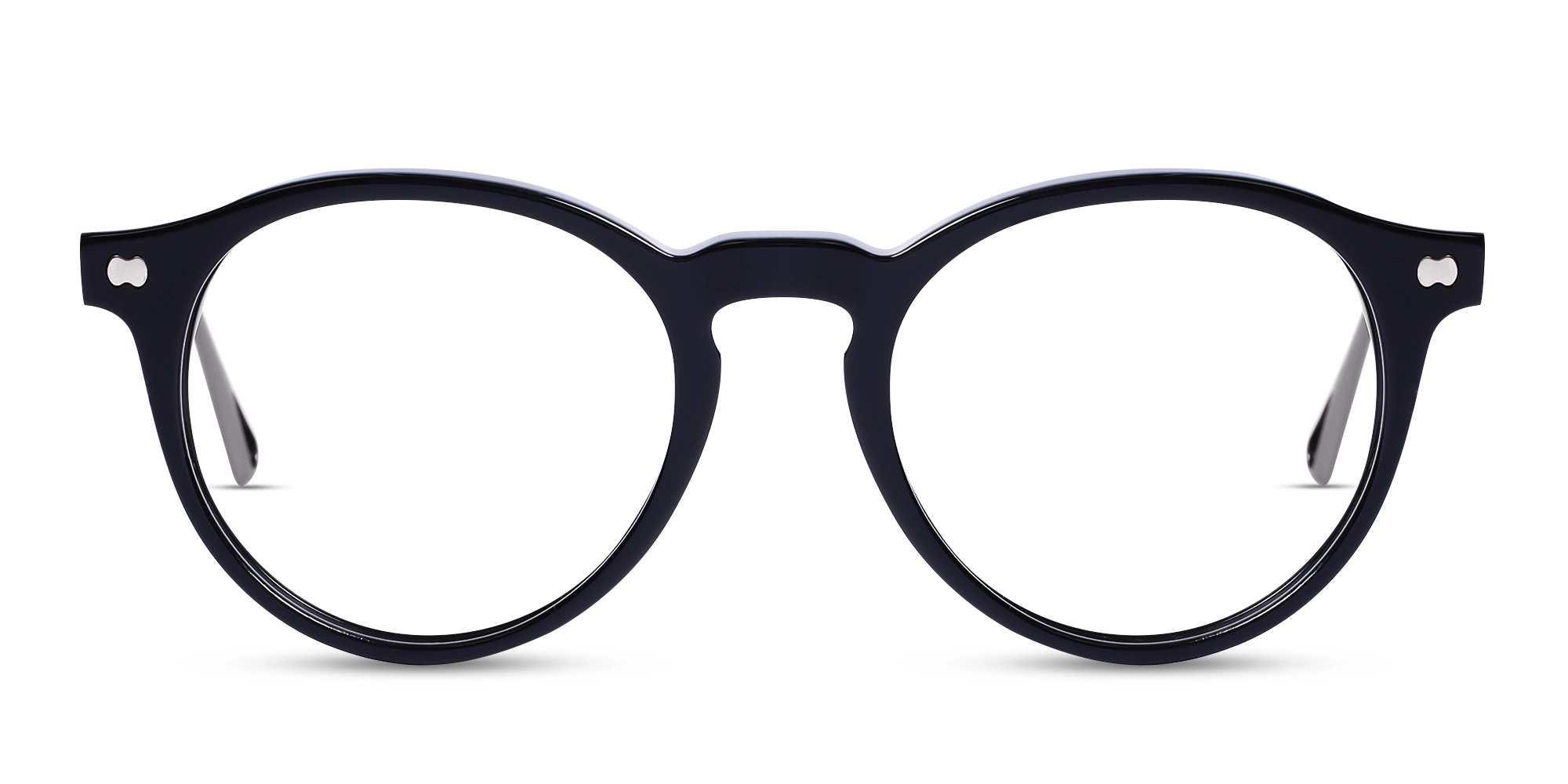 Black Oval Keyhole Bridge Glasses 1 Black Oval Keyhole Bridge Glasses 1