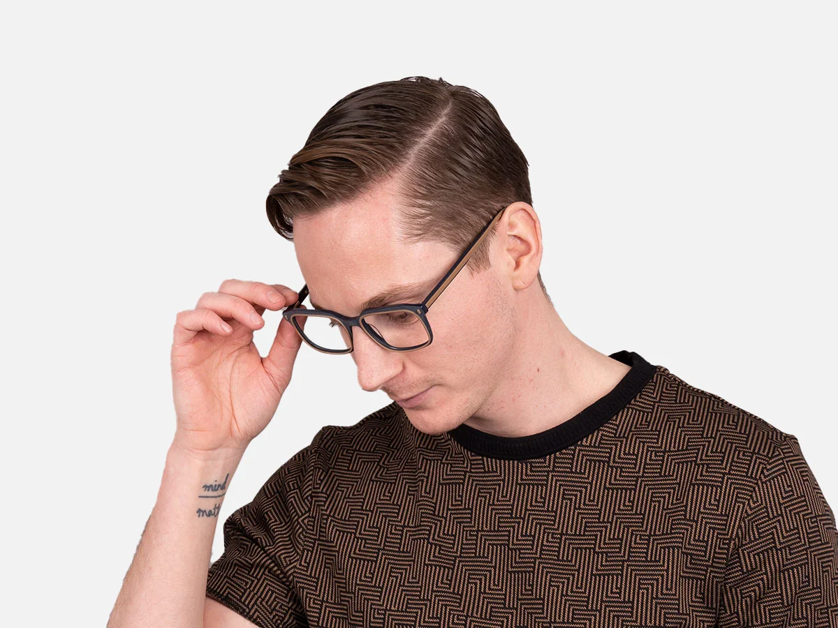 Designer Rectangle Eyeglasses-7