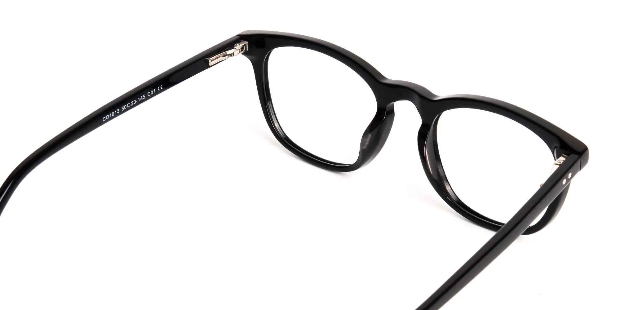 black square full rim glasses frames-2