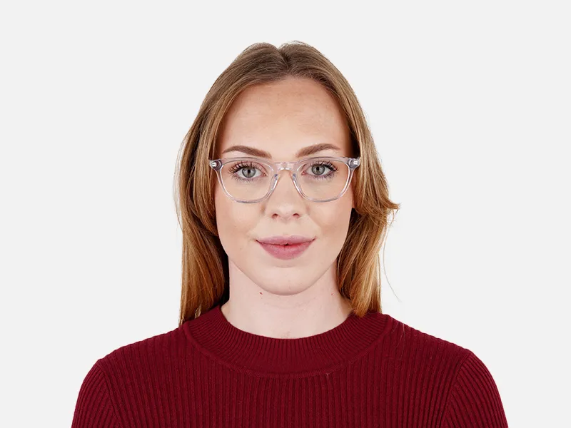 crystal clear or transparent full rim glasses frames-2