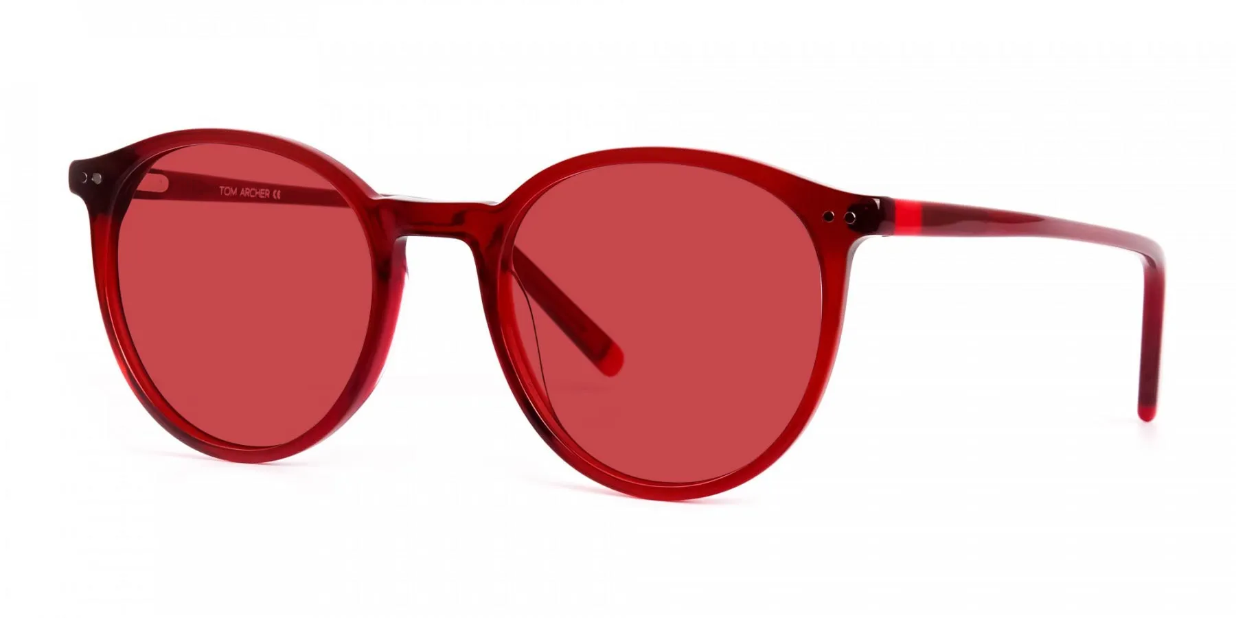 red tinted sunglasses-2