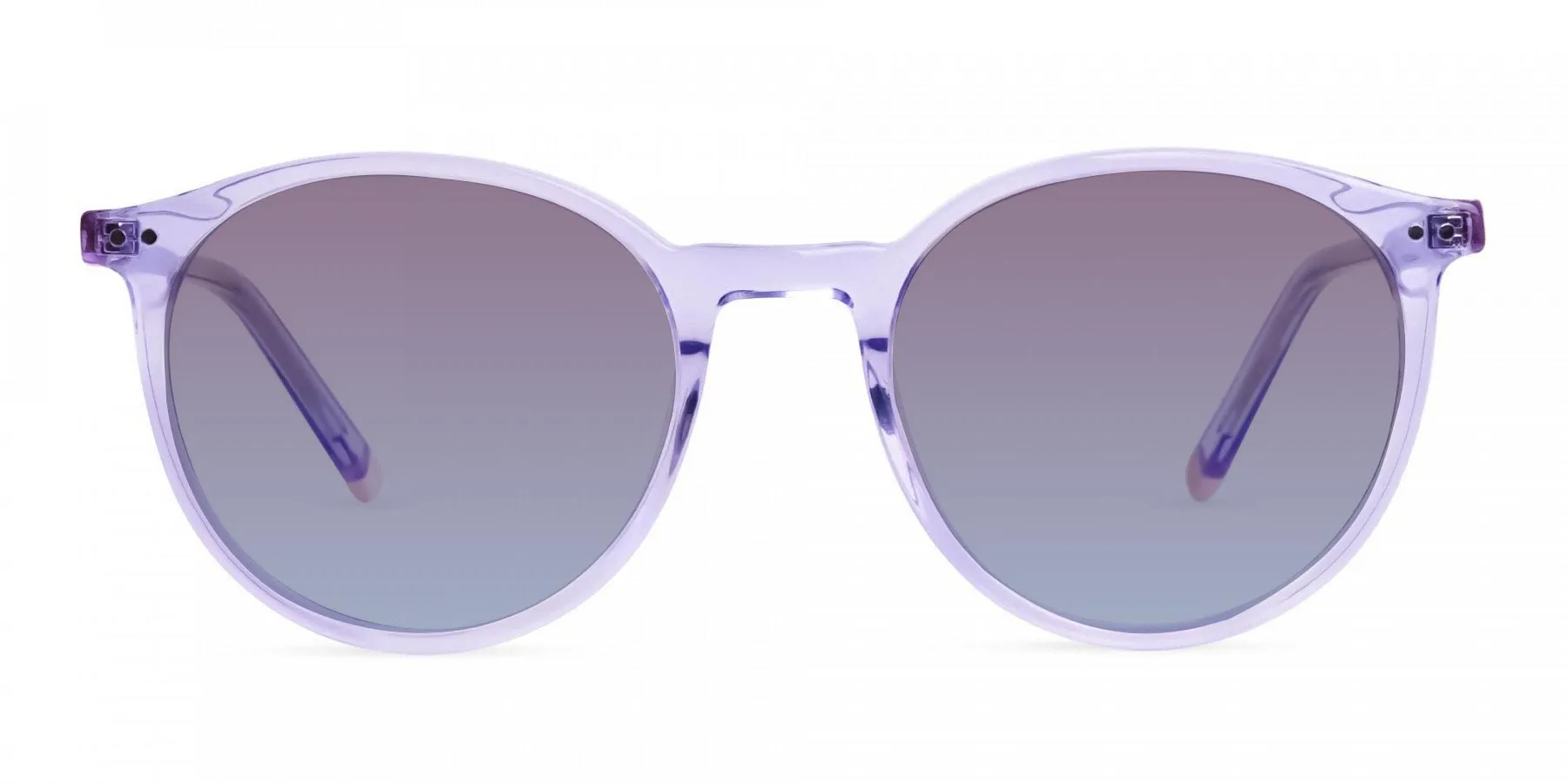 round purple sunglasses-2