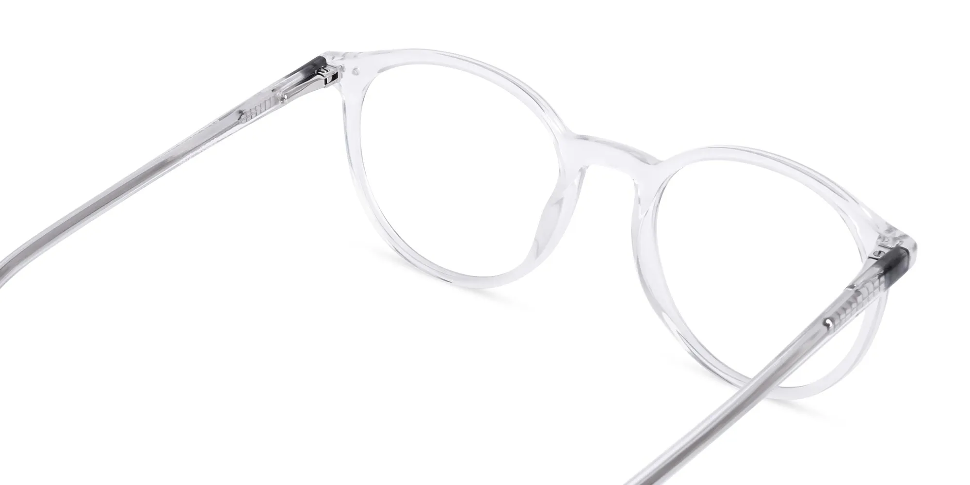 crystal clear and transparent round glasses frames-2