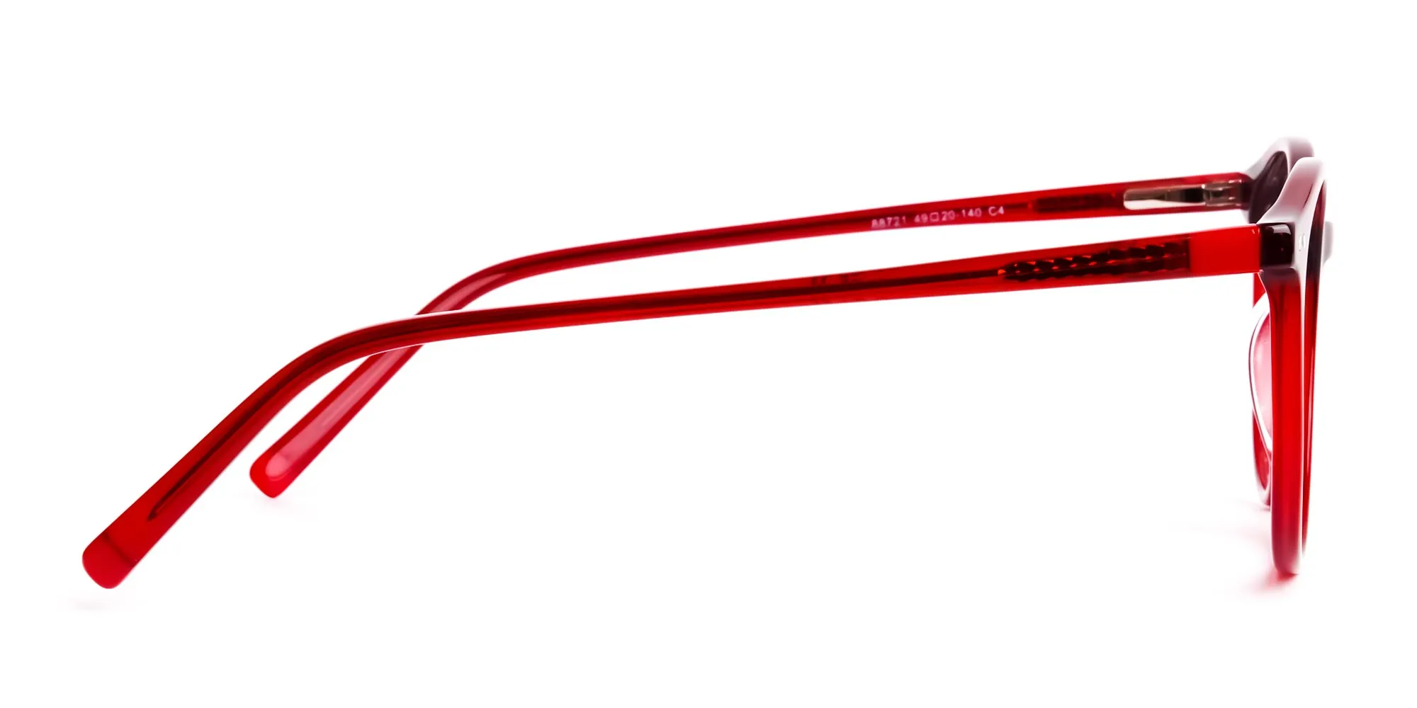 dark and wine red round glasses frames-2