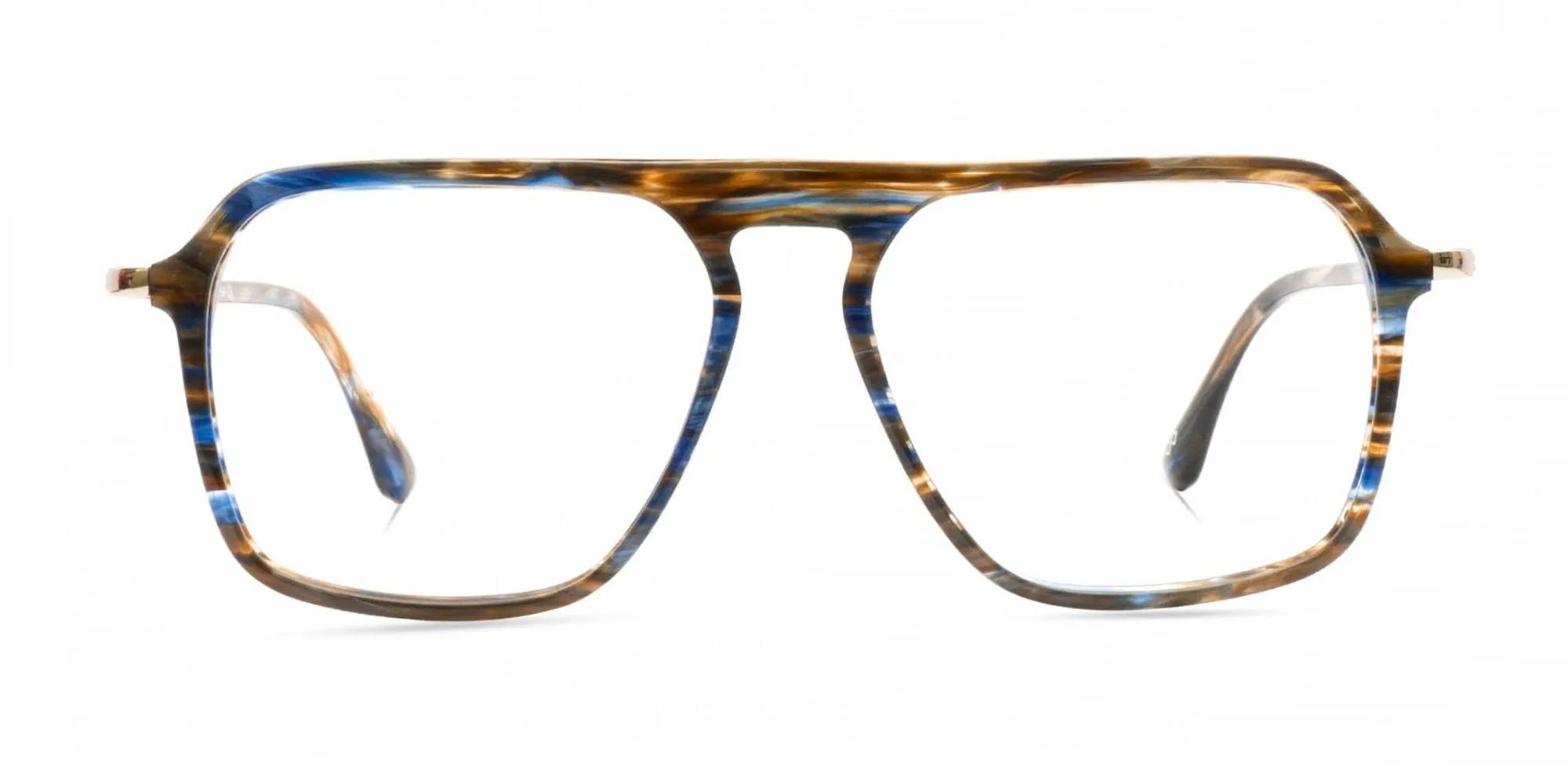 Flat Top Tortoiseshell Glasses-2