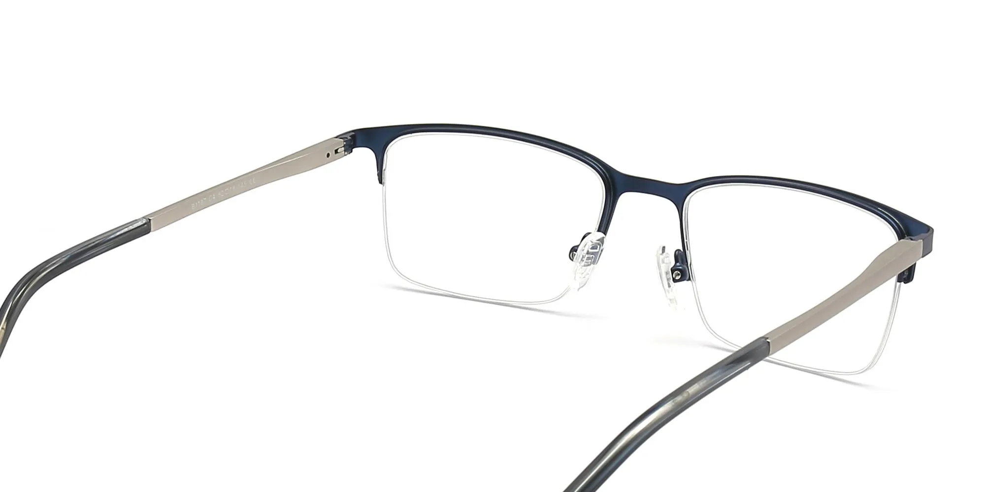 Blue Metal Glasses Frames-2