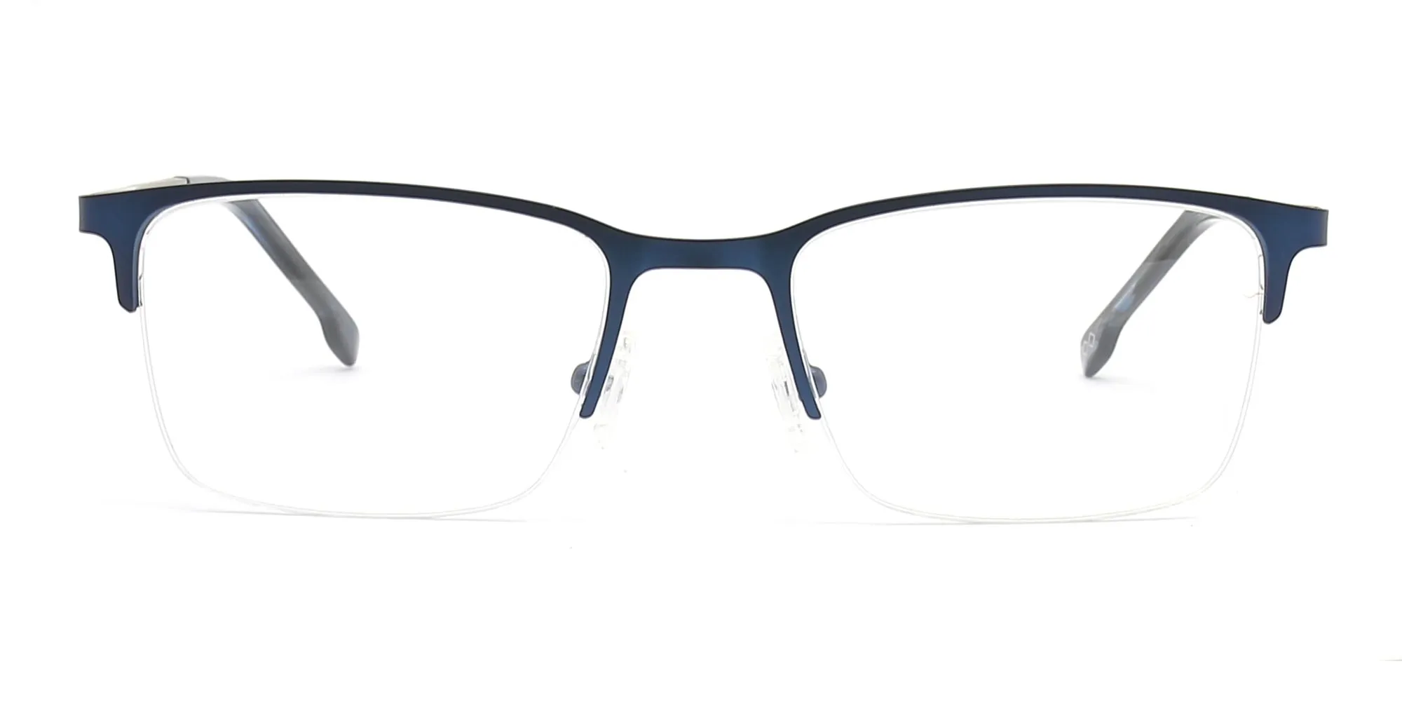 Blue Metal Glasses Frames-2