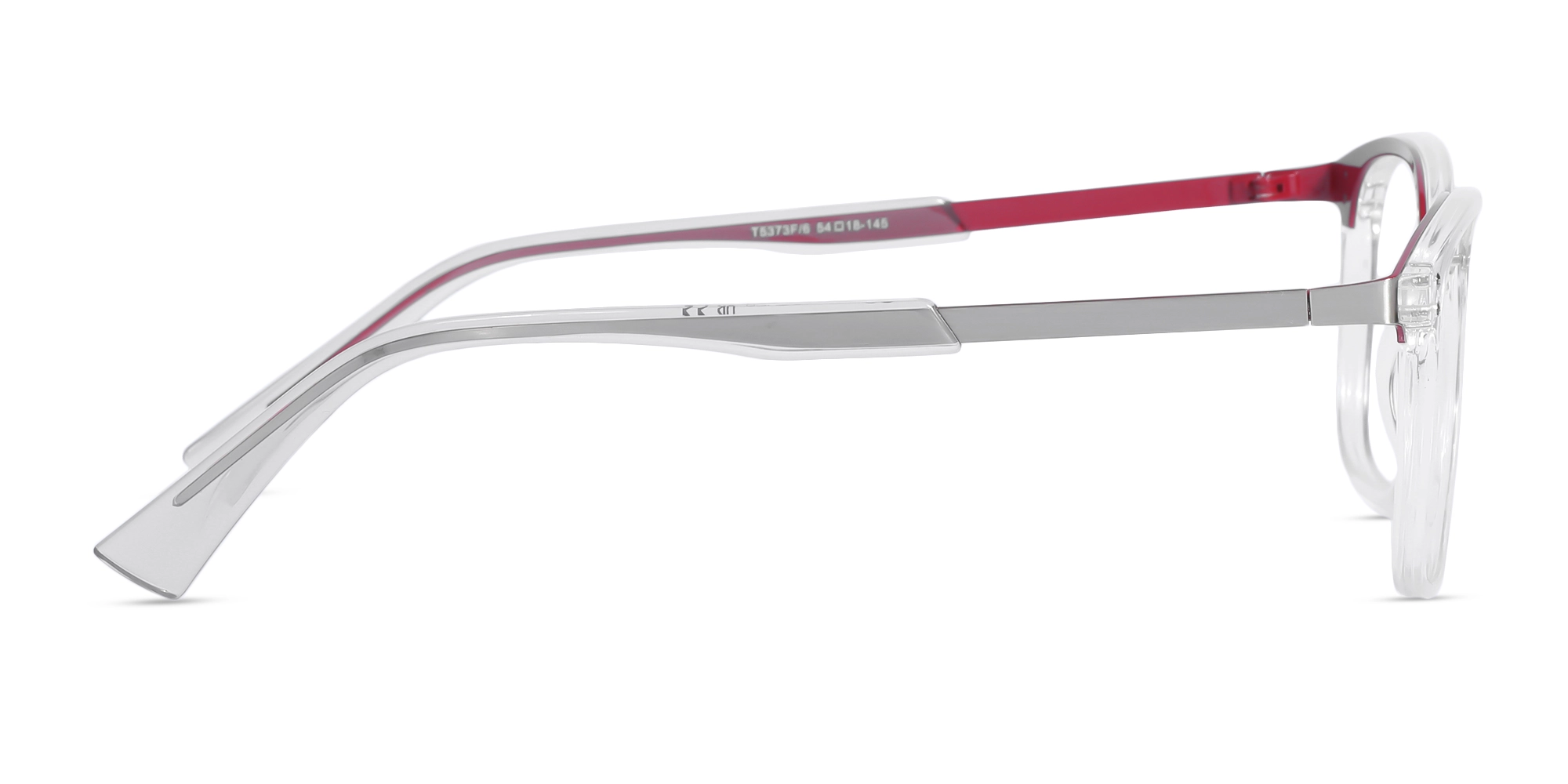 Titanium Crystal Clear & Silver Glasses-4