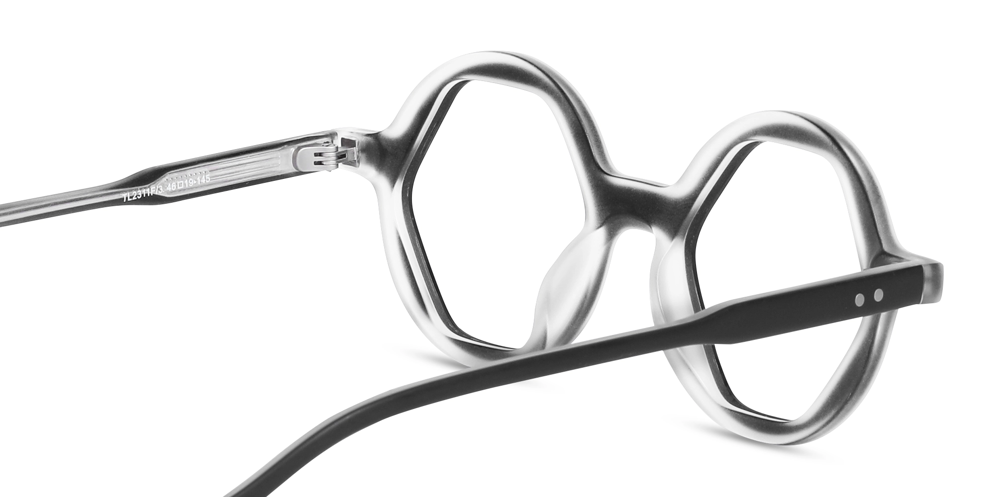 White And Black Glasses 5