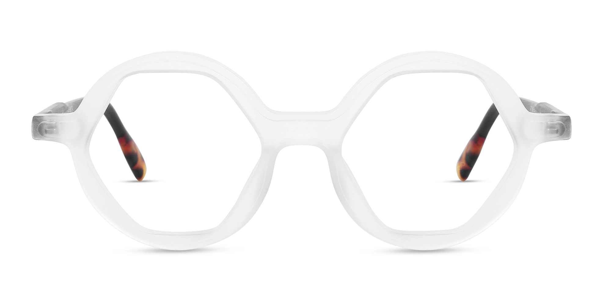 White Round Eyeglasses 1 White Round Eyeglasses 1