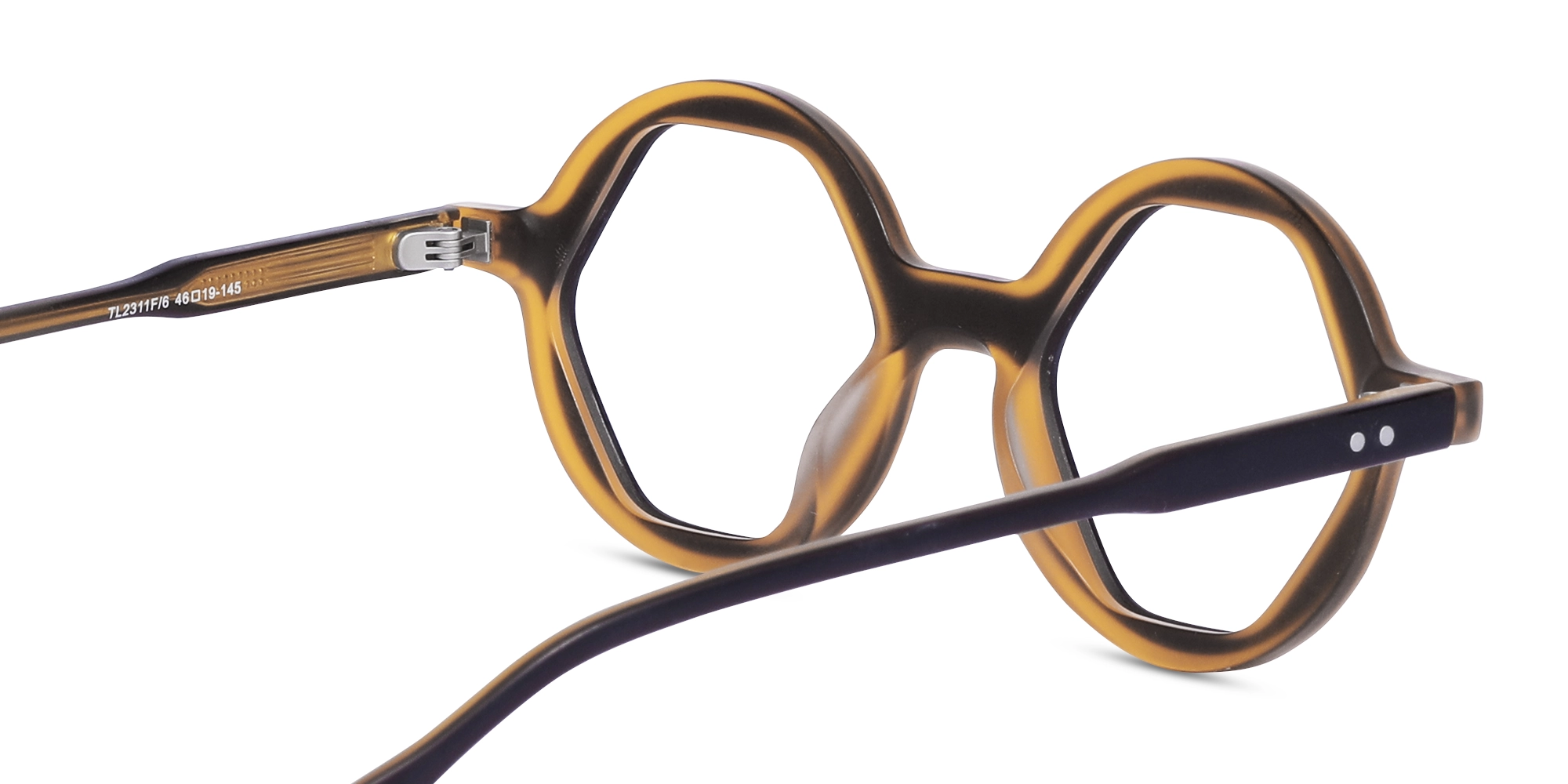 Round Brown Eyeglasses 5