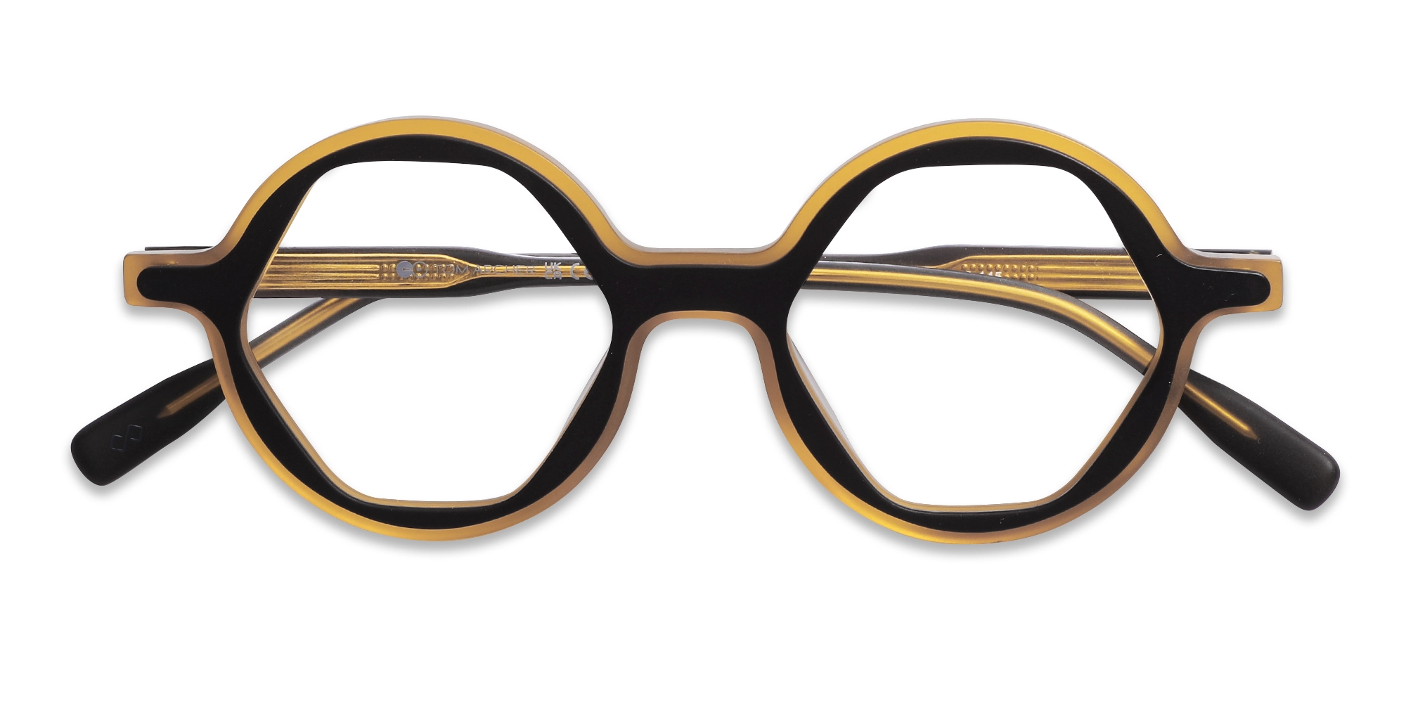 Round Brown Eyeglasses 6