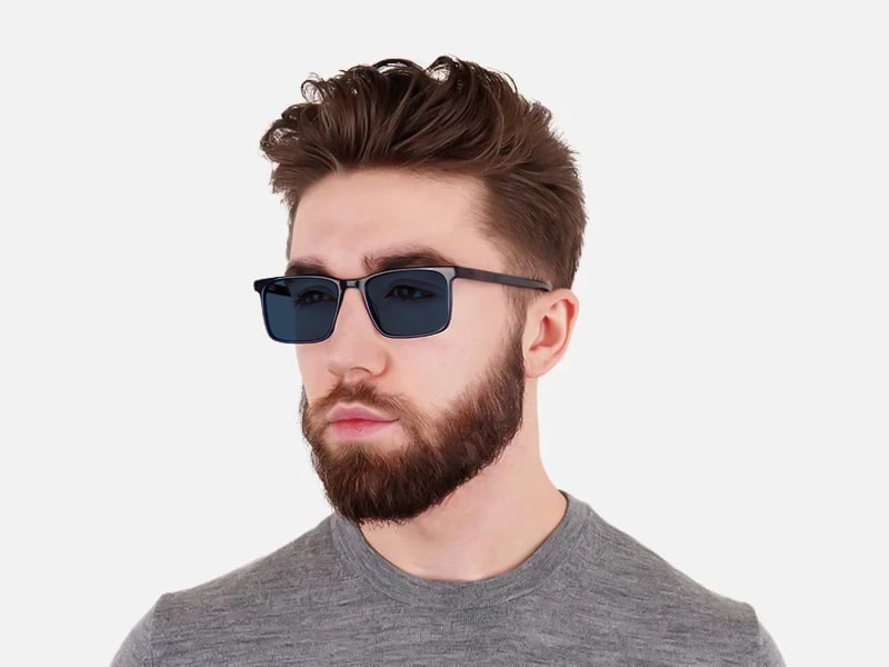 Navy Blue Sunglasses-