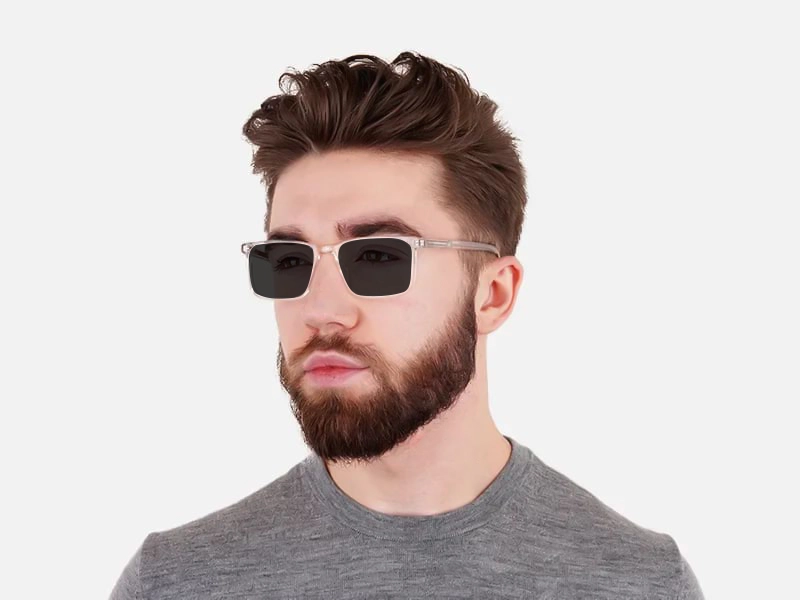 clear frame sunglasses for men & women-