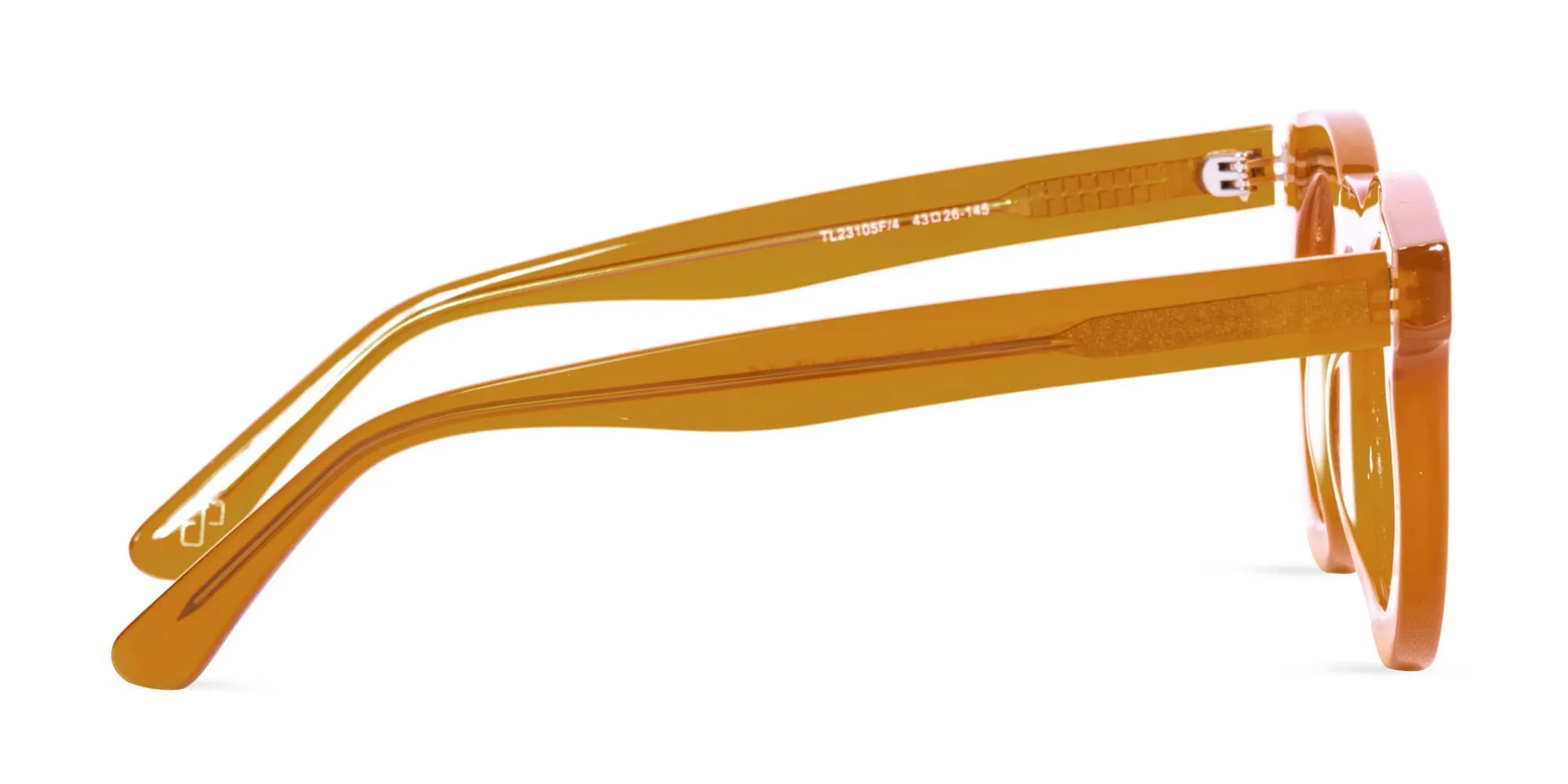 Round Gold Eyeglass Frames-2