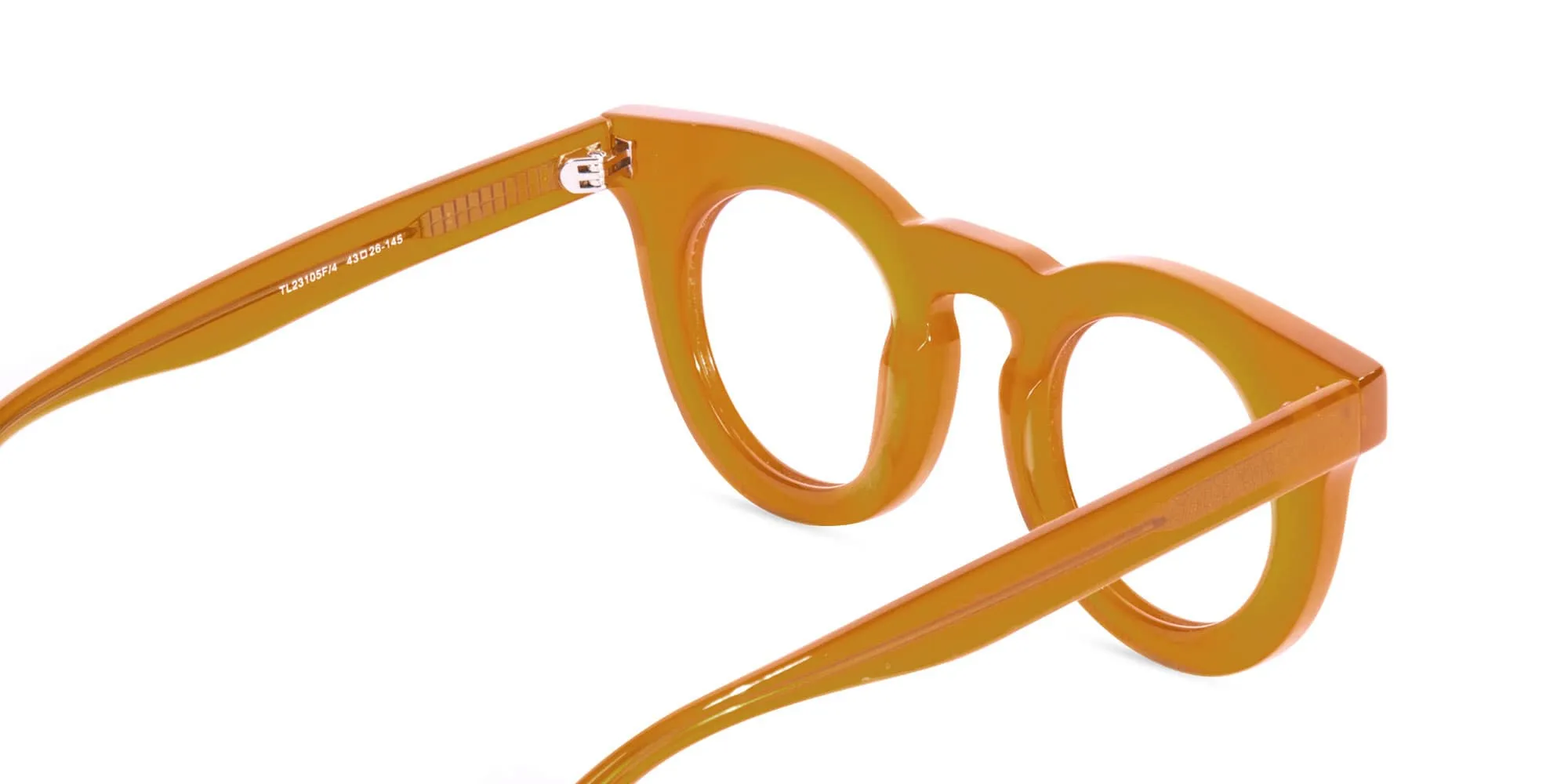 Round Gold Eyeglass Frames-2