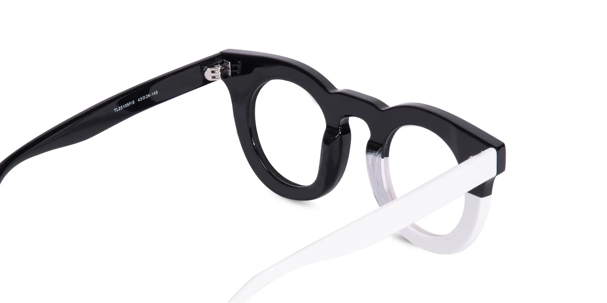 Black And White Spectacles-2