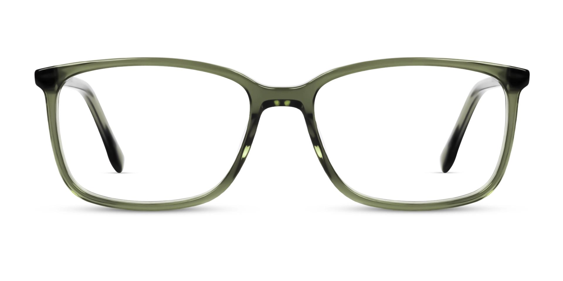 Crystal Moss Green Rectangular Fullrim Glasses Crystal Moss Green Rectangular Fullrim Glasses