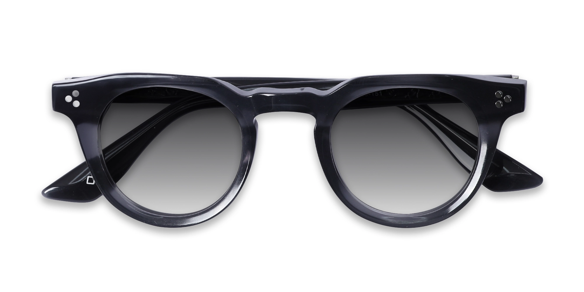 Acacia Grey Cat Eye Full Rim Sunglasses-6