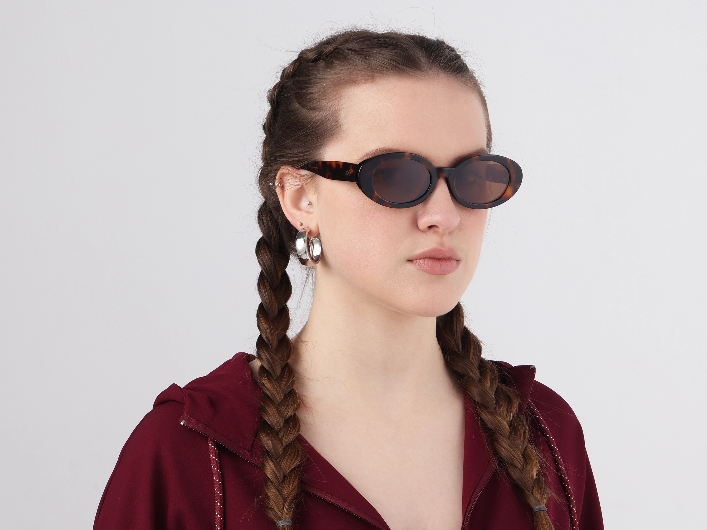 Tortoise Frame With Brown Tint Sunglasses