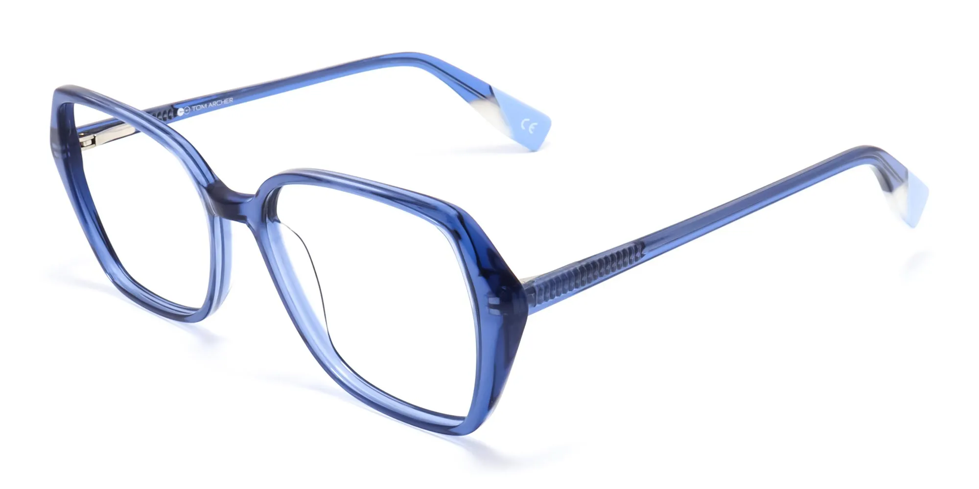Blue Butterfly Glasses-2 Blue Butterfly Glasses-2