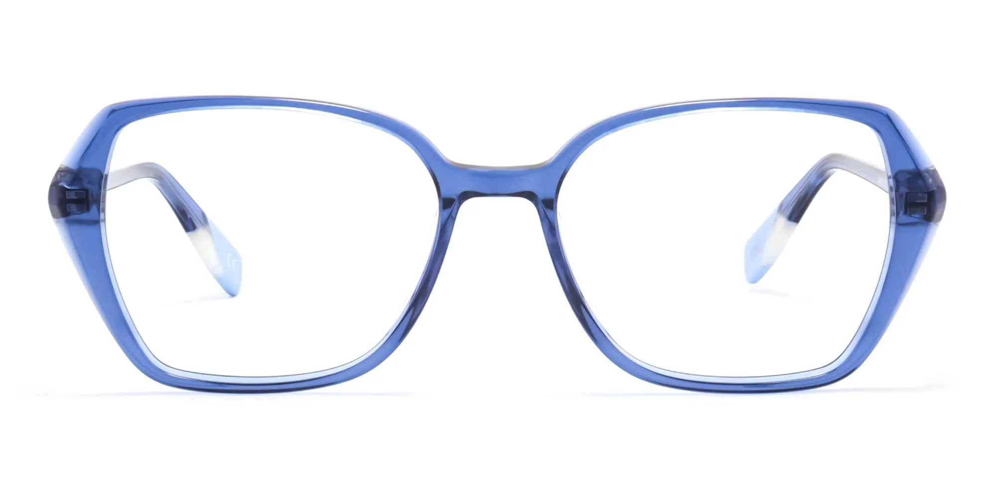 Blue Butterfly Glasses-2
