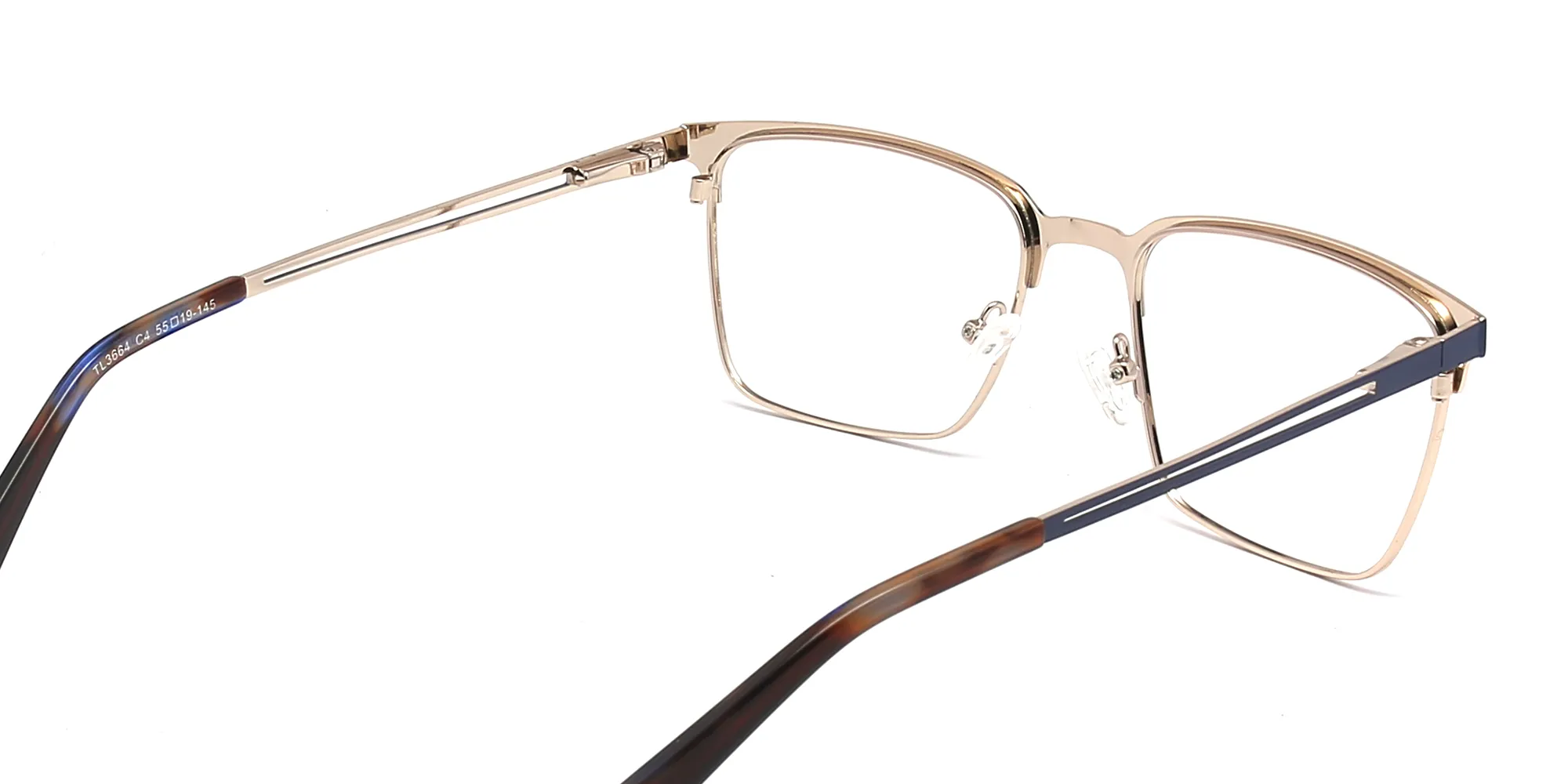 Blue Square Glasses-2