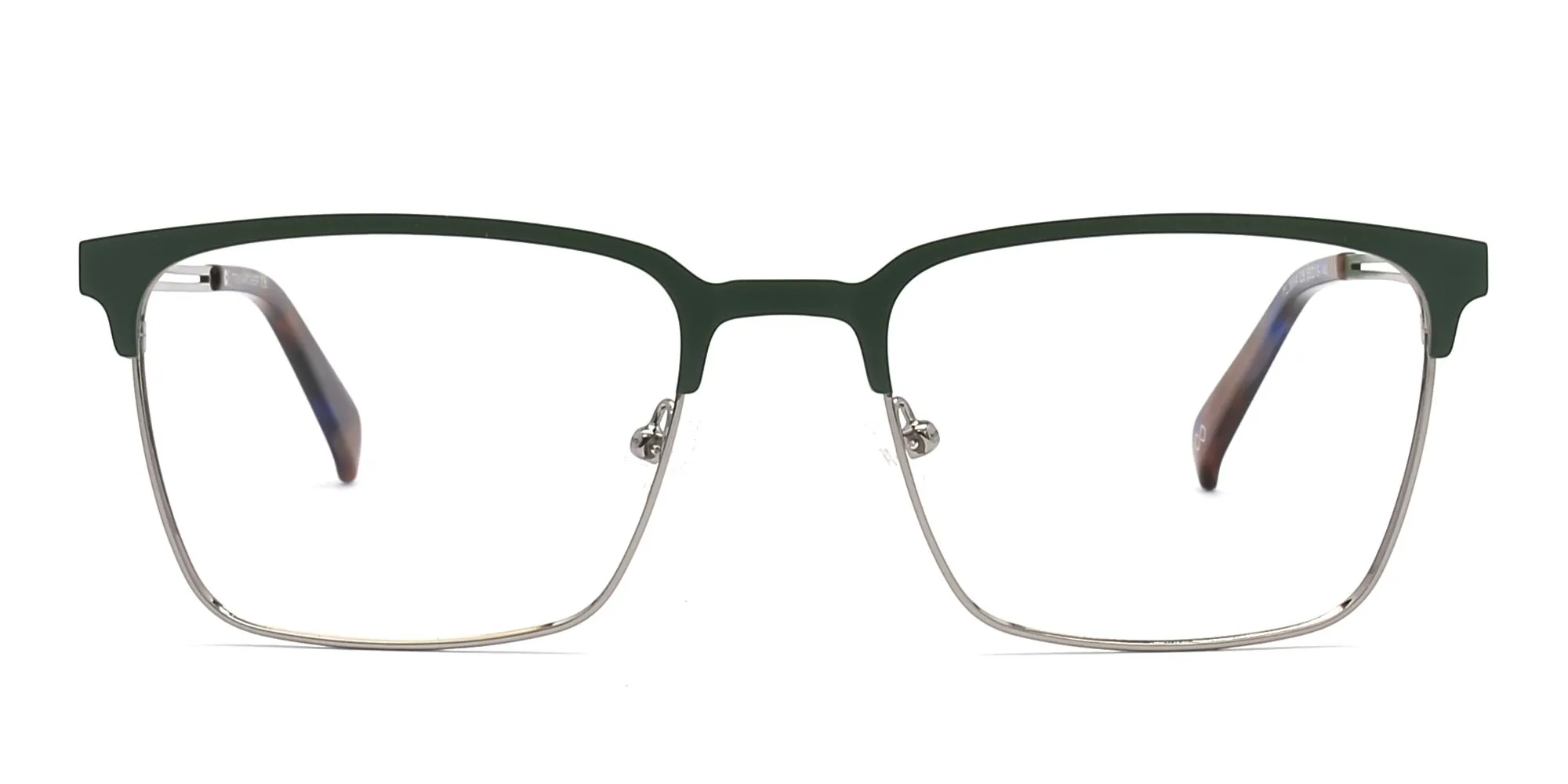 Green Square Glasses-2