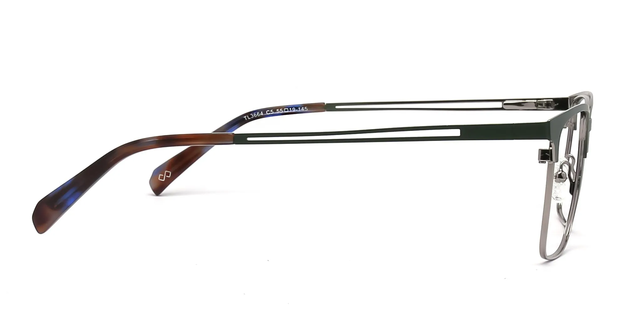 Green Square Glasses-2