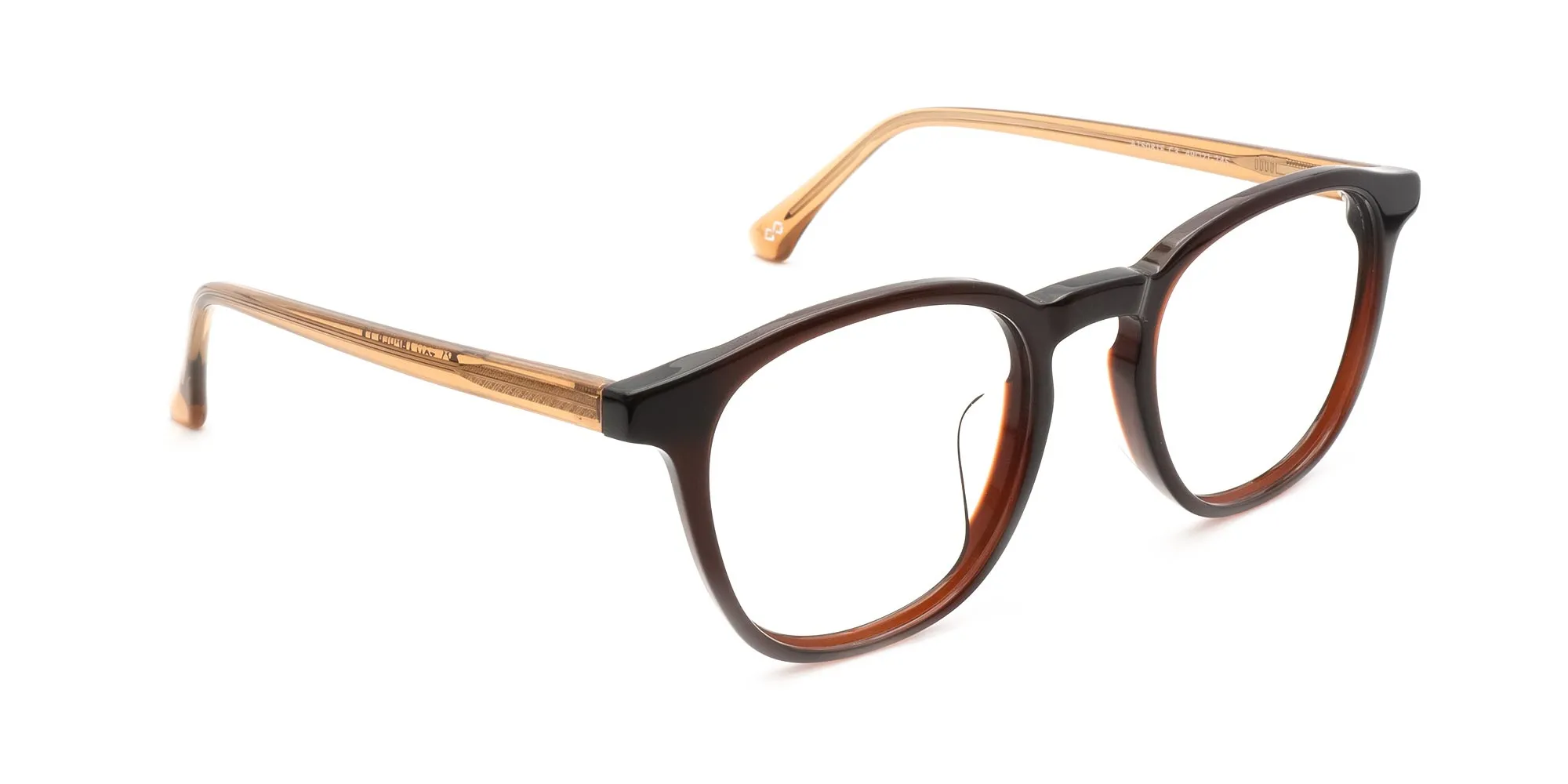 Circle Brown Glasses-2