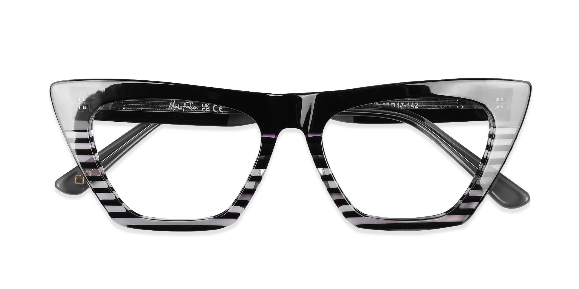 Black Cat Eye Eyeglass Frames-6