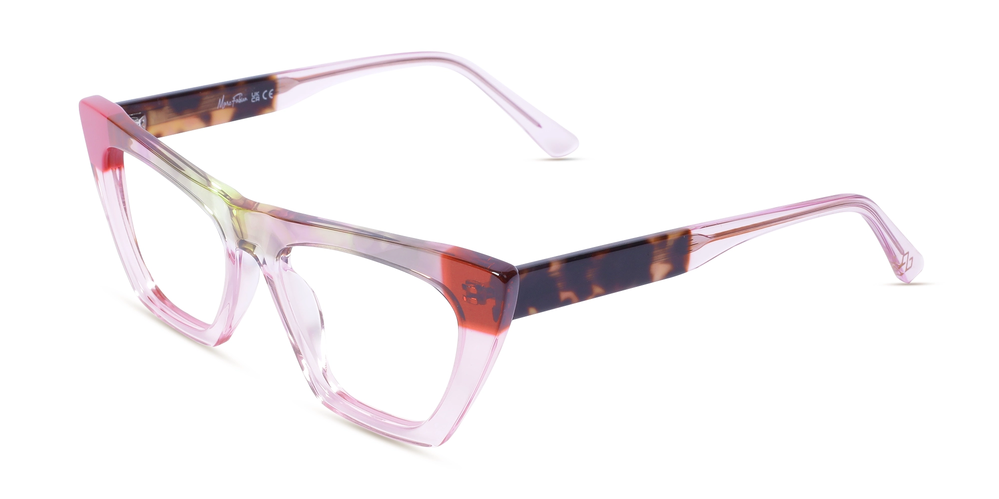 Crystal Pink Cat Eye Frames-3