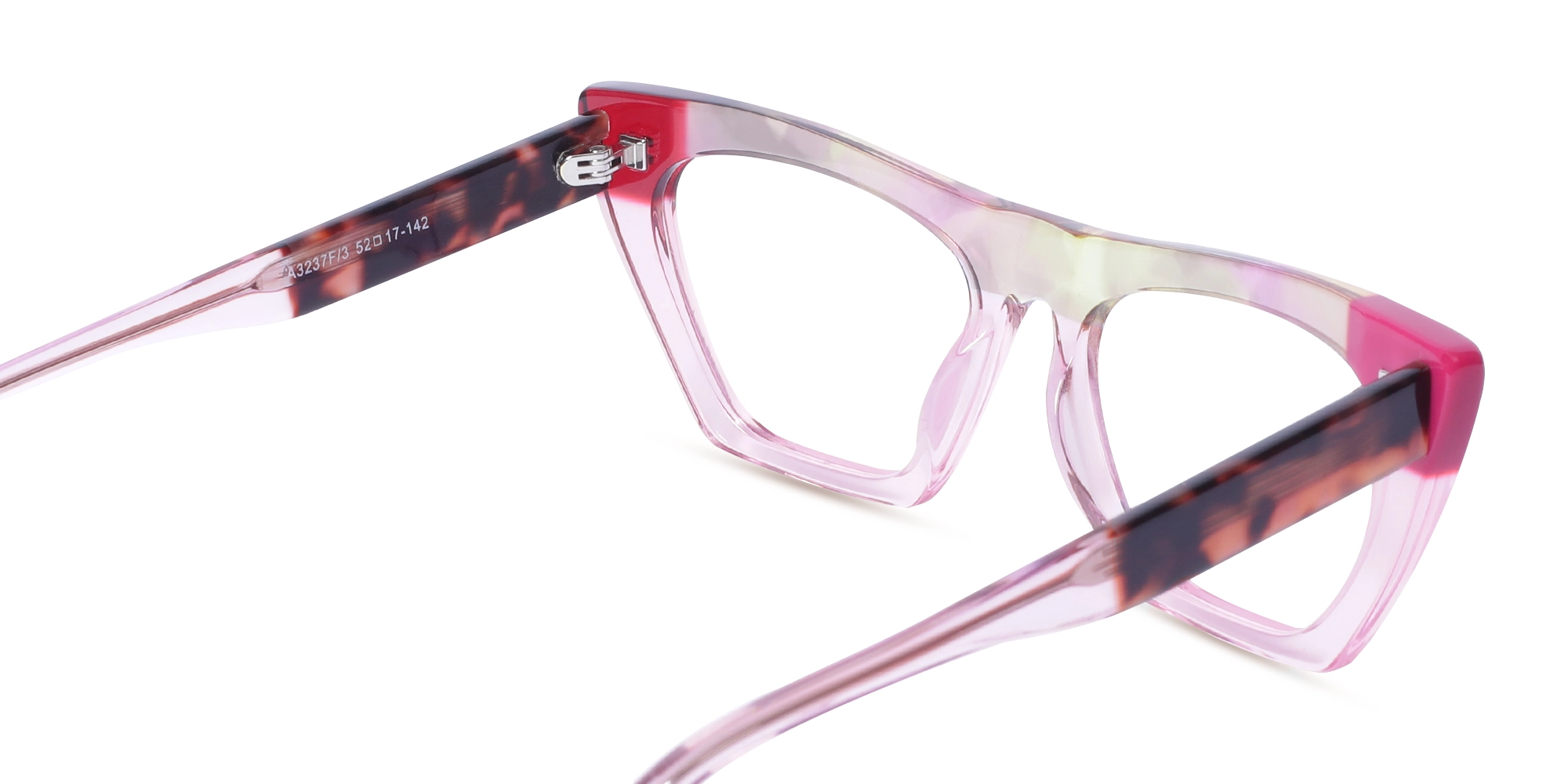 Crystal Pink Cat Eye Frames-5