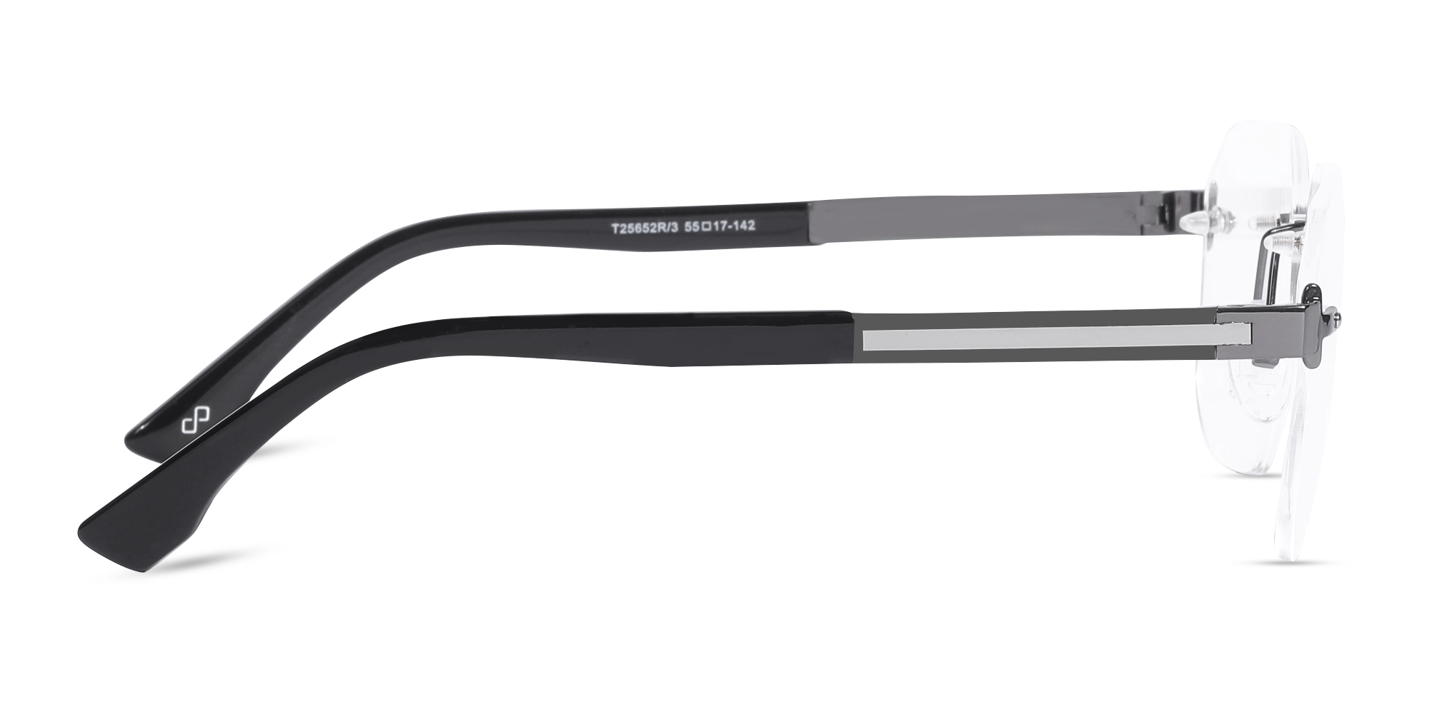 Rimless Glasses With Nose Pad-4