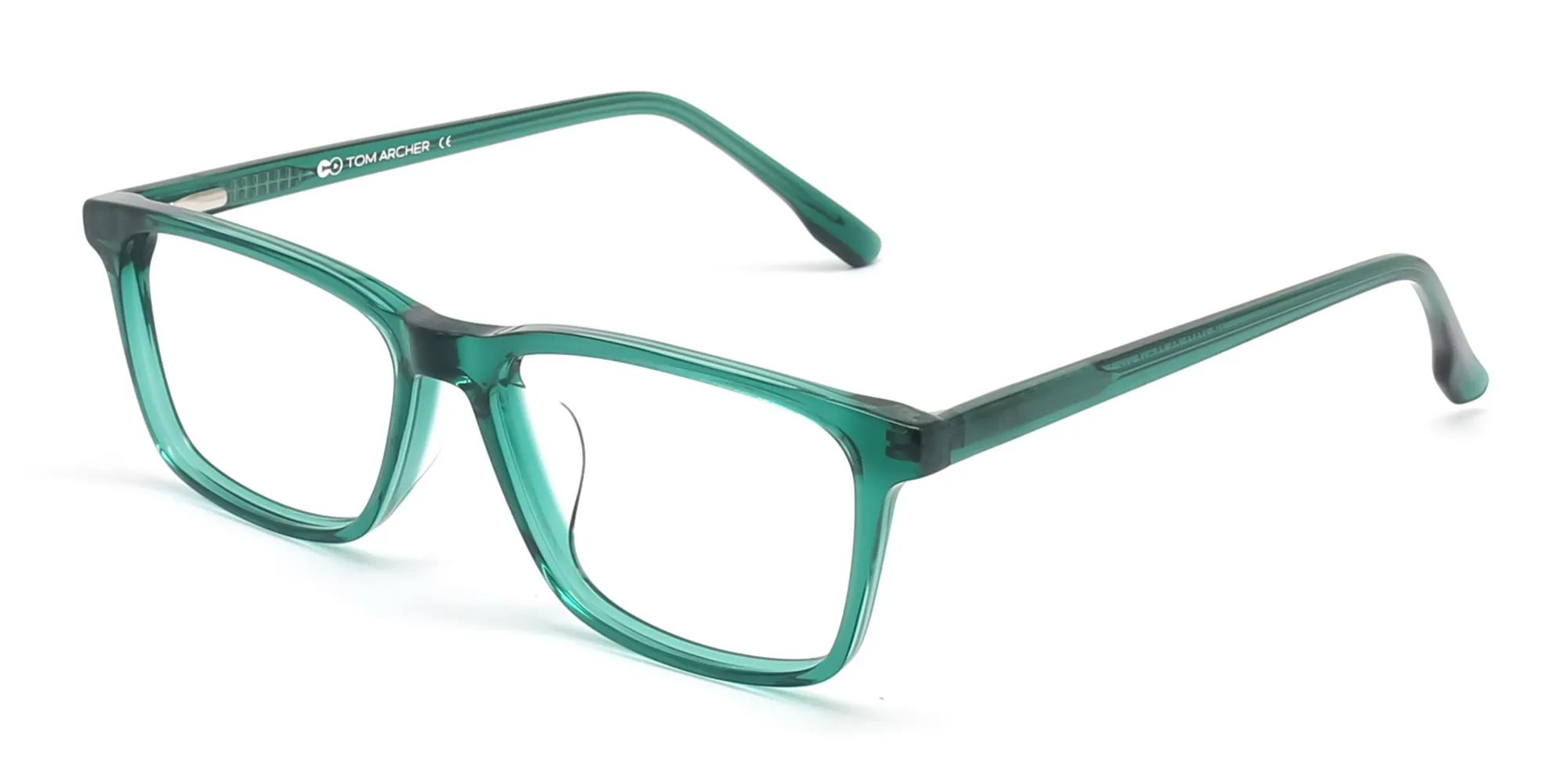 Tom Archer CHADWELL 3 Bright Emerald Rectangle glasses for unisex Tom Archer CHADWELL 3 Bright Emerald Rectangle glasses for unisex