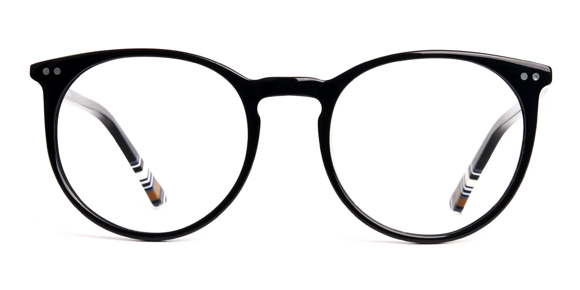 Black Round Designer Glasses frames-2