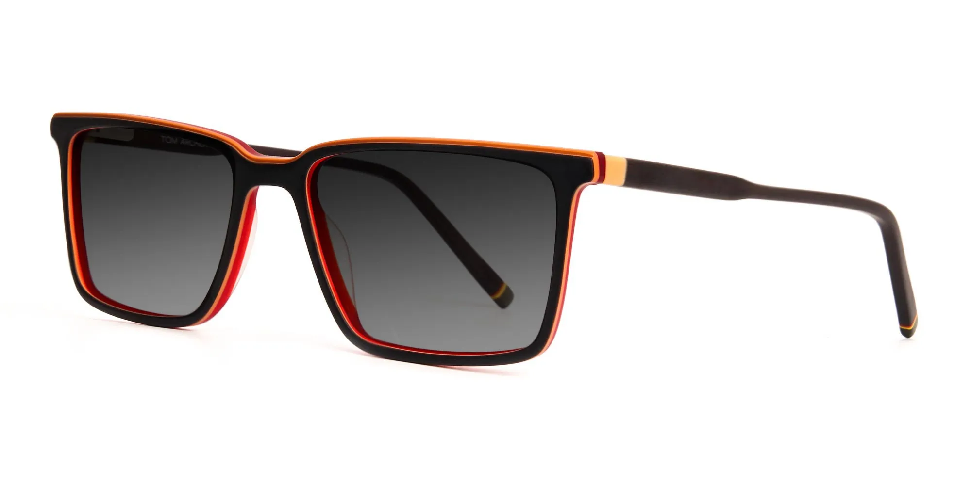 black-and-orange-rectangular-full-rim-grey-tinted-sunglasses-frames-2