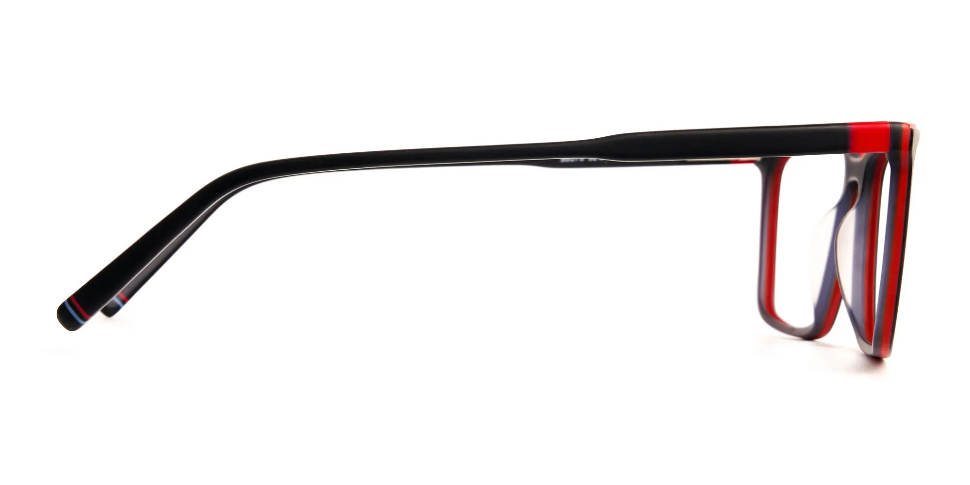 black and red rectangular glasses frames-2