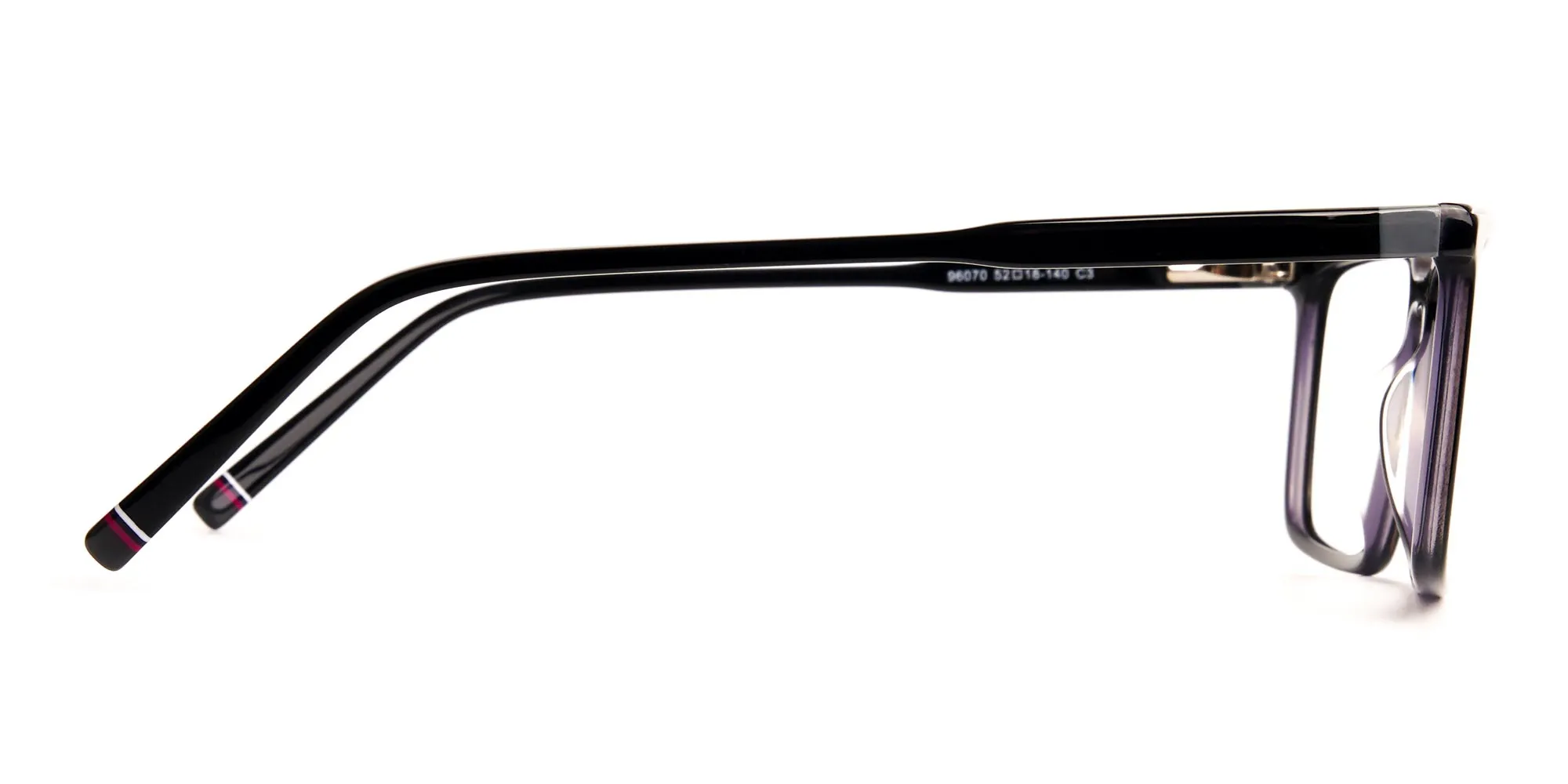 dark purple rectangular full rim glasses frames-2