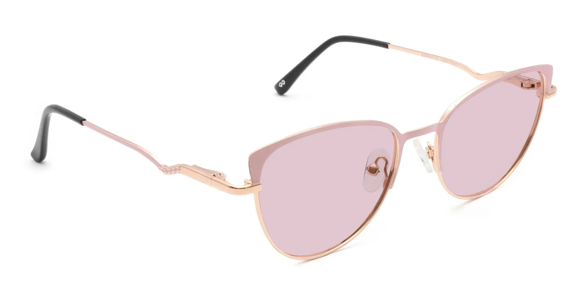 Pink Metal Sunglasses-2