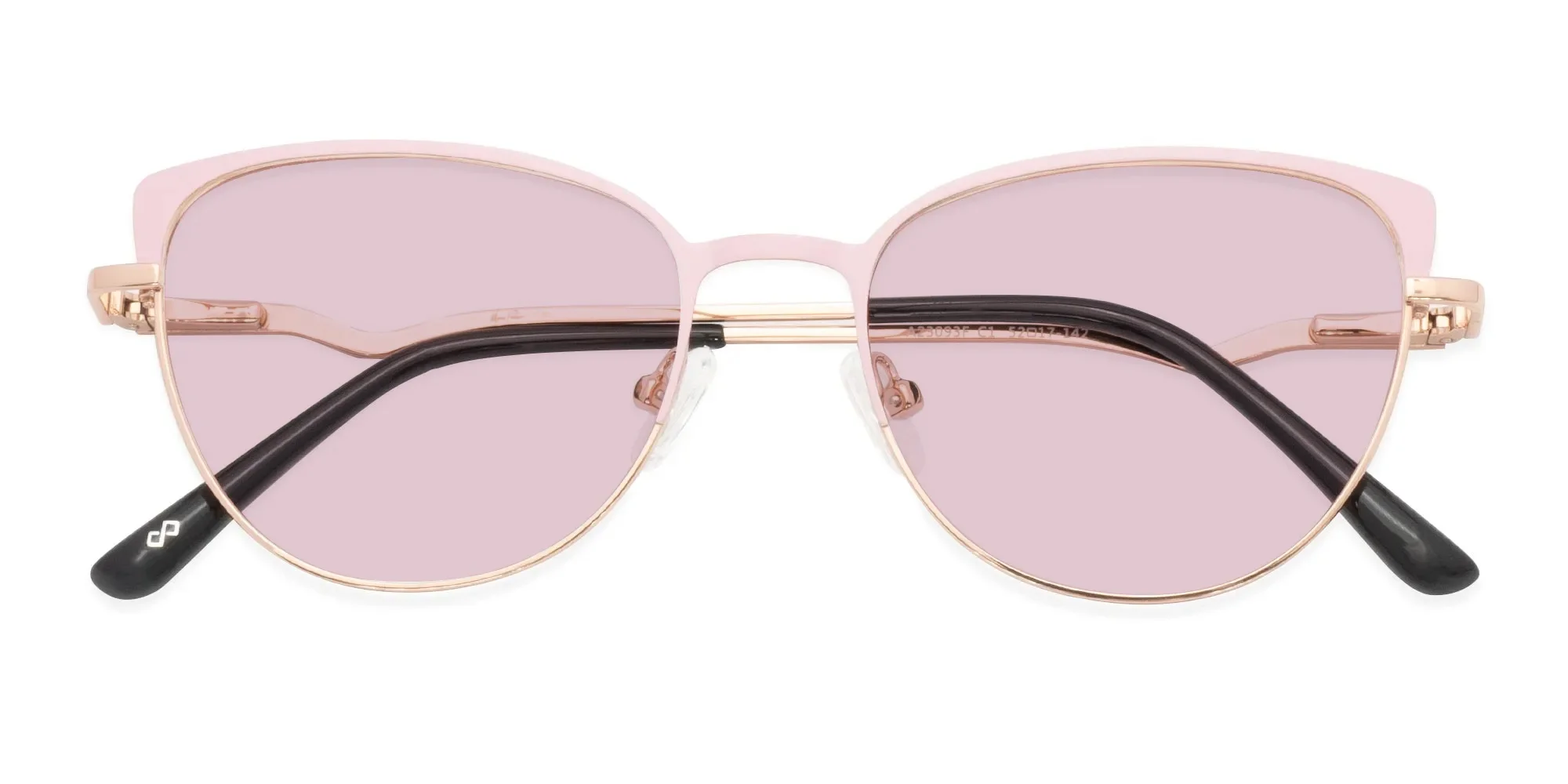 Pink Metal Sunglasses-4