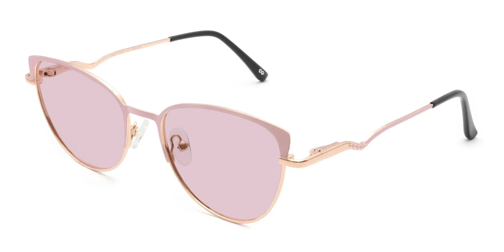 Pink Metal Sunglasses-3