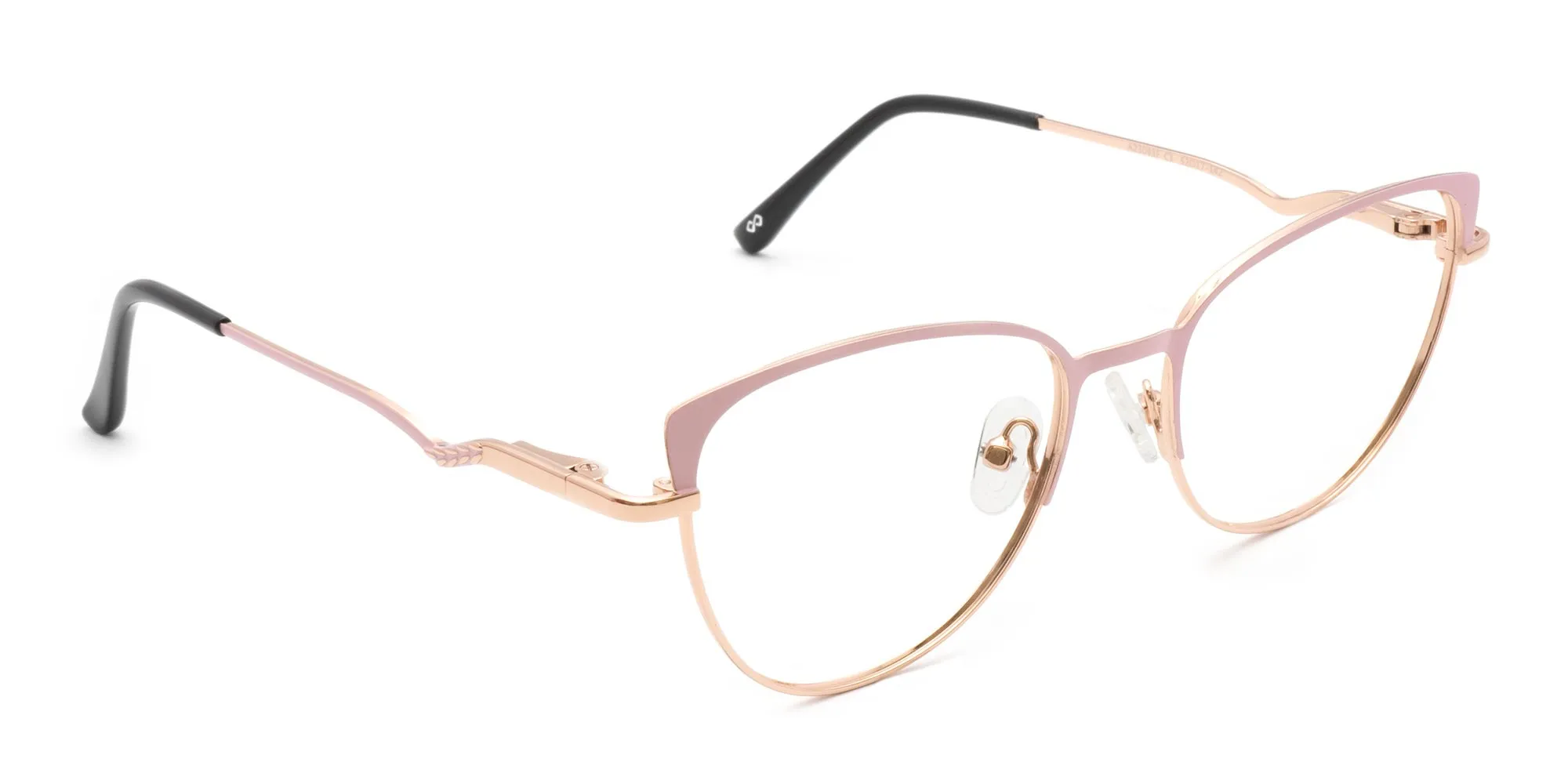 Pink Cat Eye Glasses-2