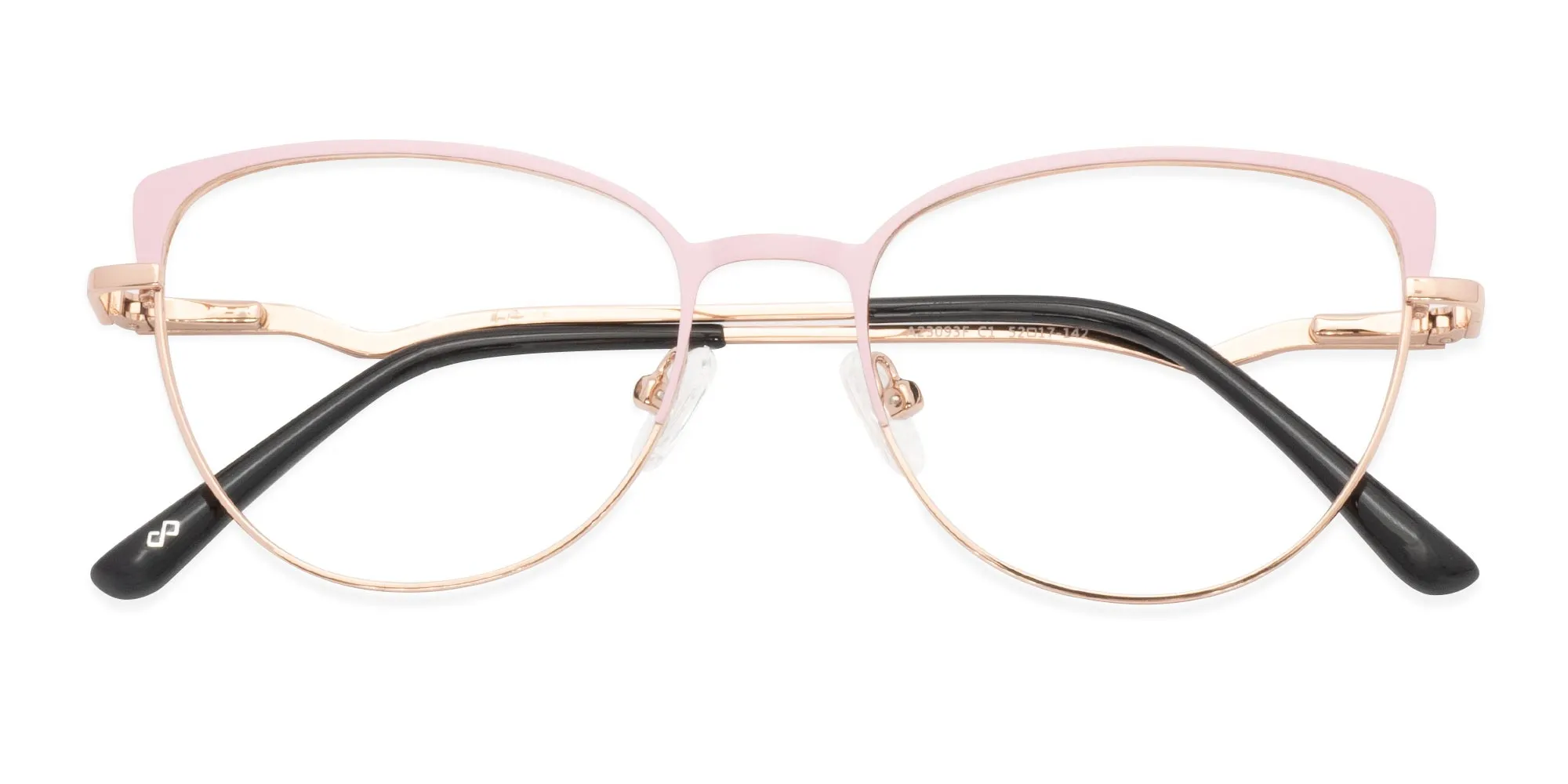 Pink Cat Eye Glasses-6
