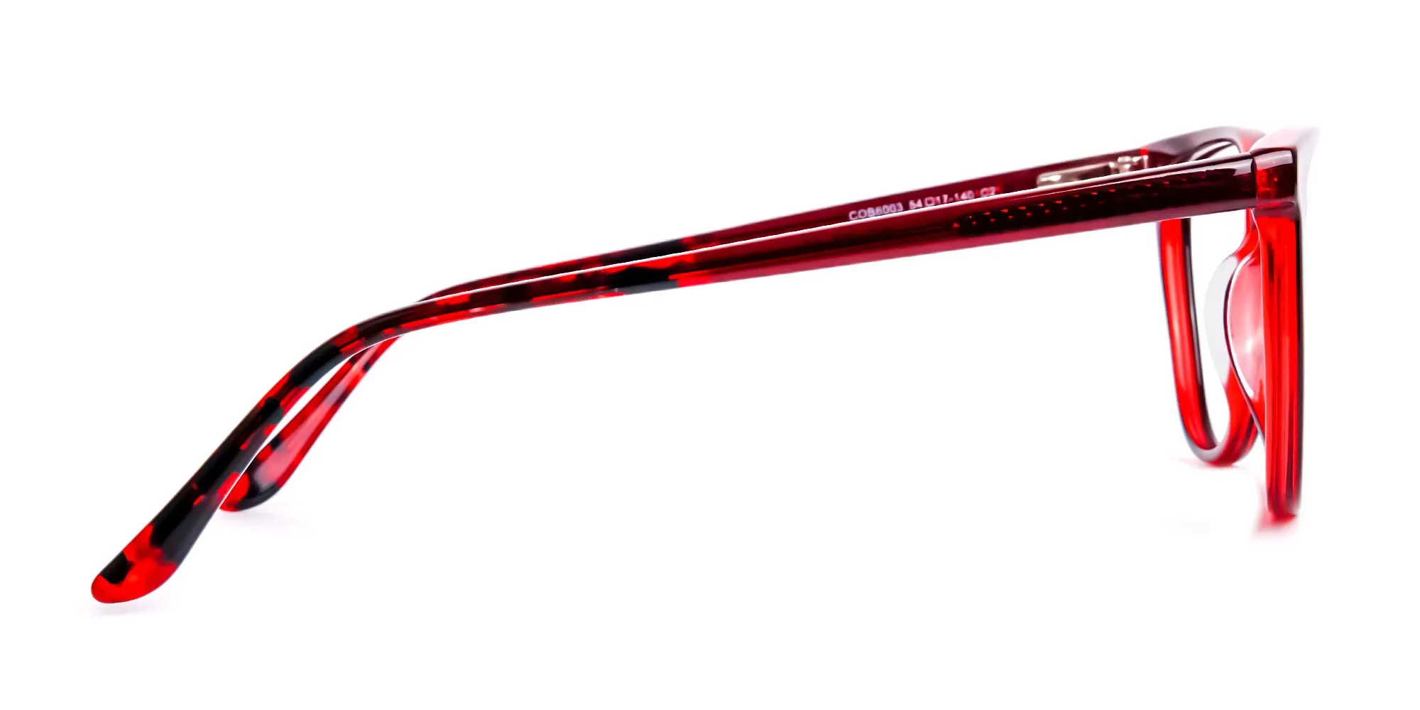 wine red cat eye glasses frames-4