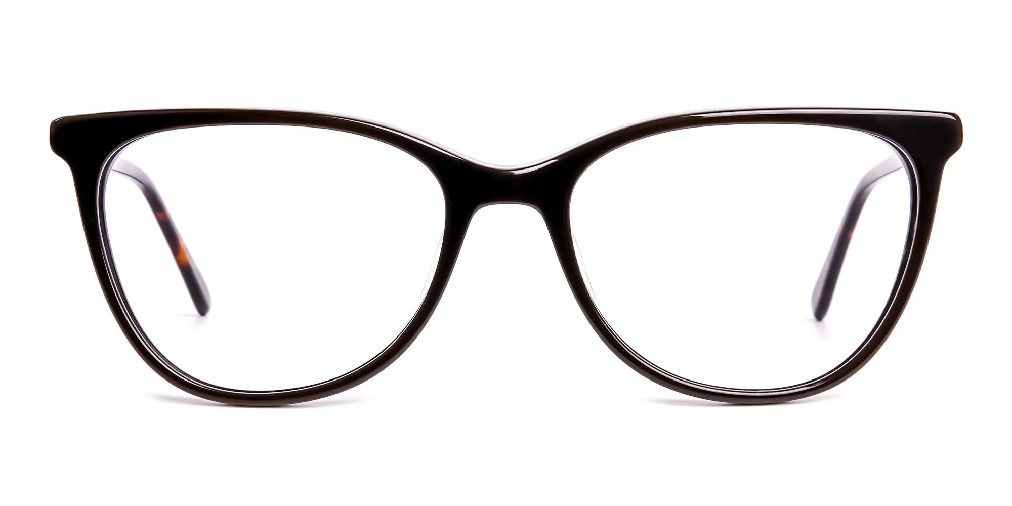 AB6003F/3 - Dark Brown Cat Eye Glasses Frames