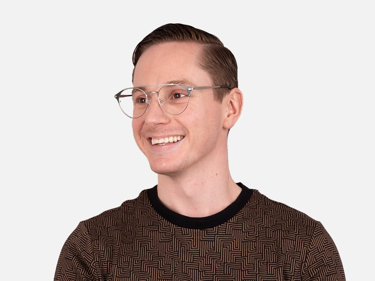 Metal Round Glasses-44