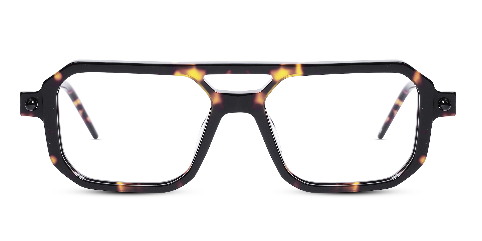 Rectangular Tortoise Glasses 1