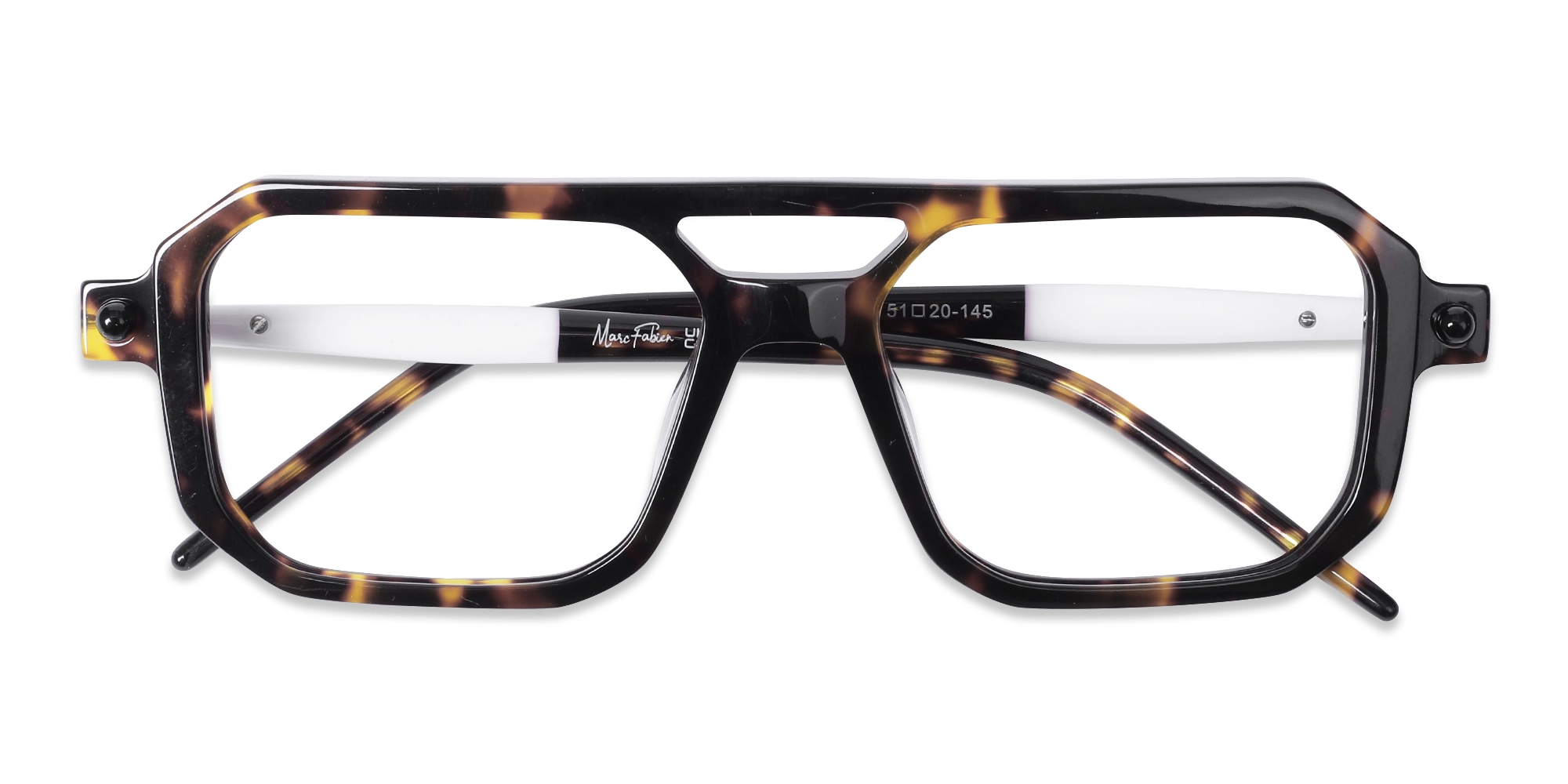 Rectangular Tortoise Glasses 6